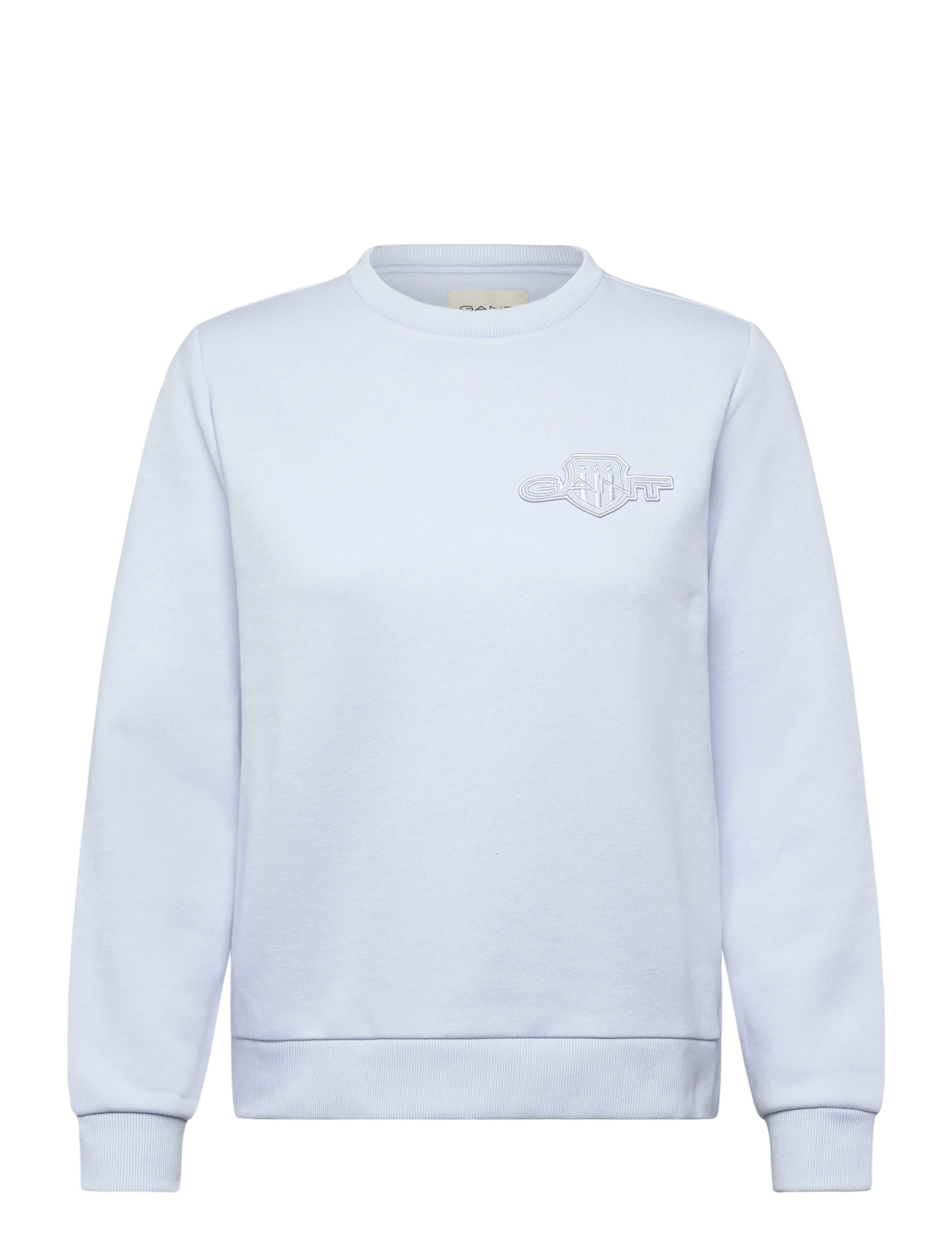 REG TONAL SHIELD C-NECK SWEAT - LIGHT BLUE