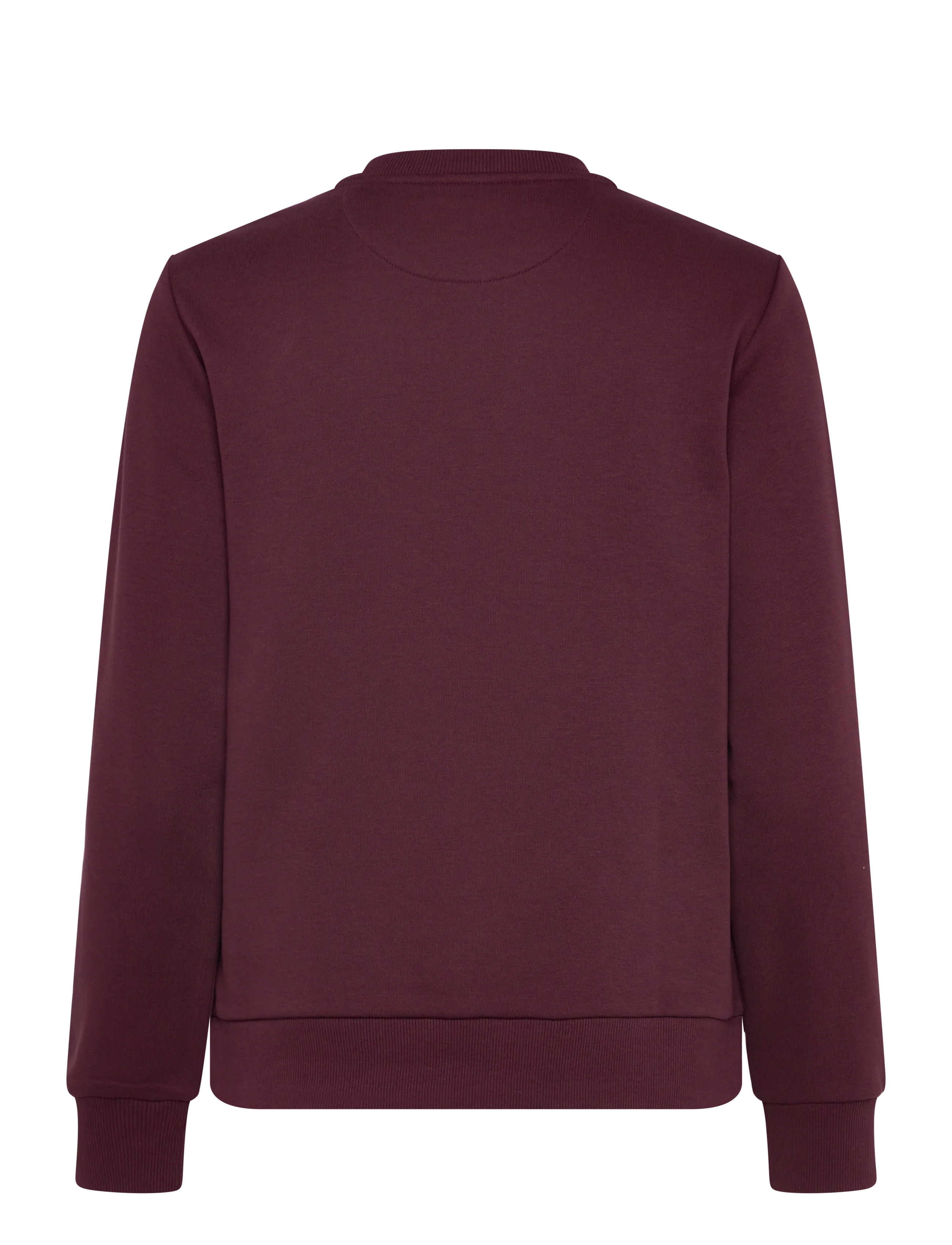 Gant - REG TONAL SHIELD C-NECK SWEAT - sweatshirts - plum wine - 1