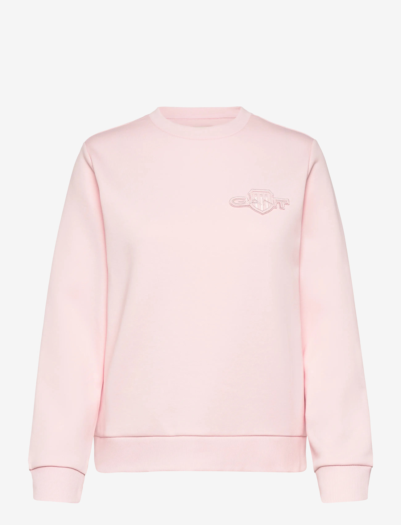 Gant - REG TONAL SHIELD C-NECK SWEAT - mode trends - salmon - 0