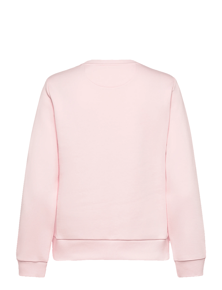 Gant - REG TONAL SHIELD C-NECK SWEAT - sweatshirts - salmon - 1