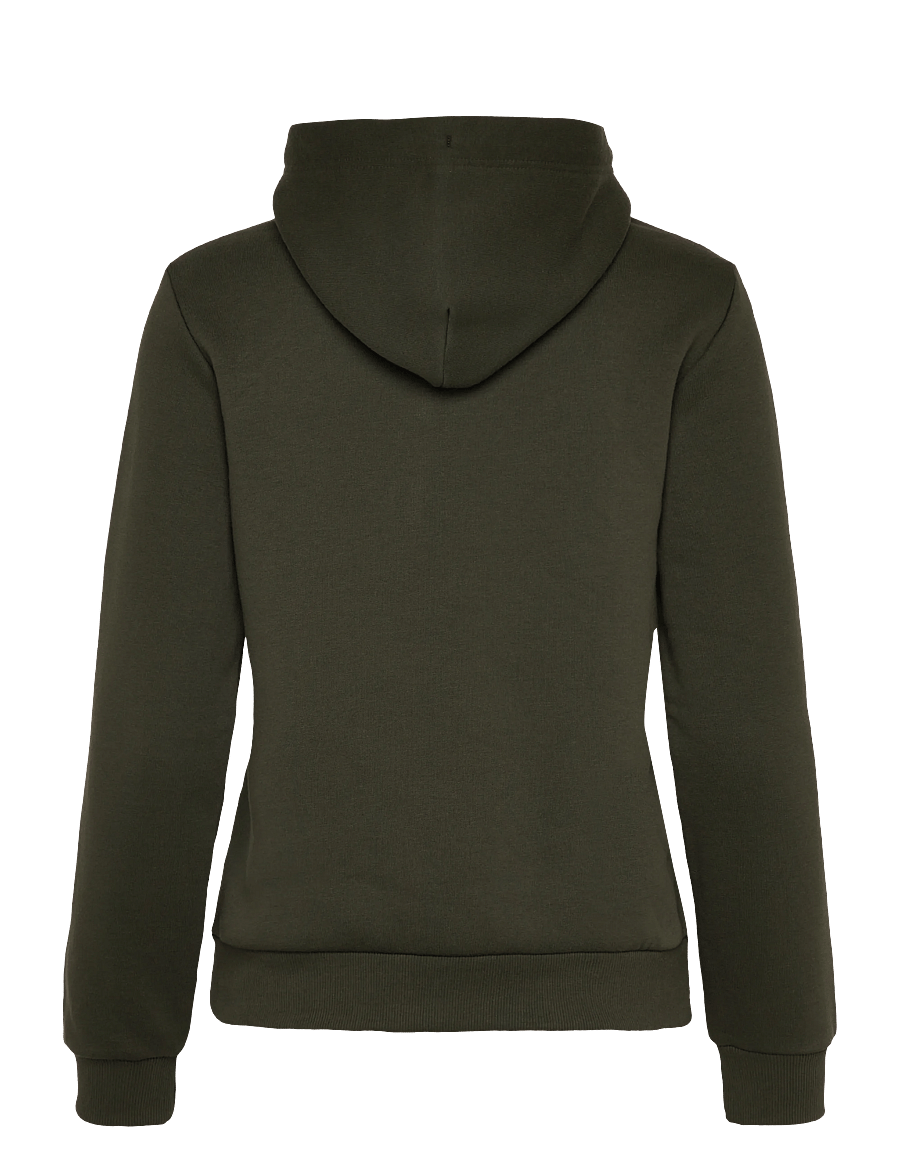 Gant - REG TONAL SHIELD HOODIE - kapuzenpullover - dark moss green - 1