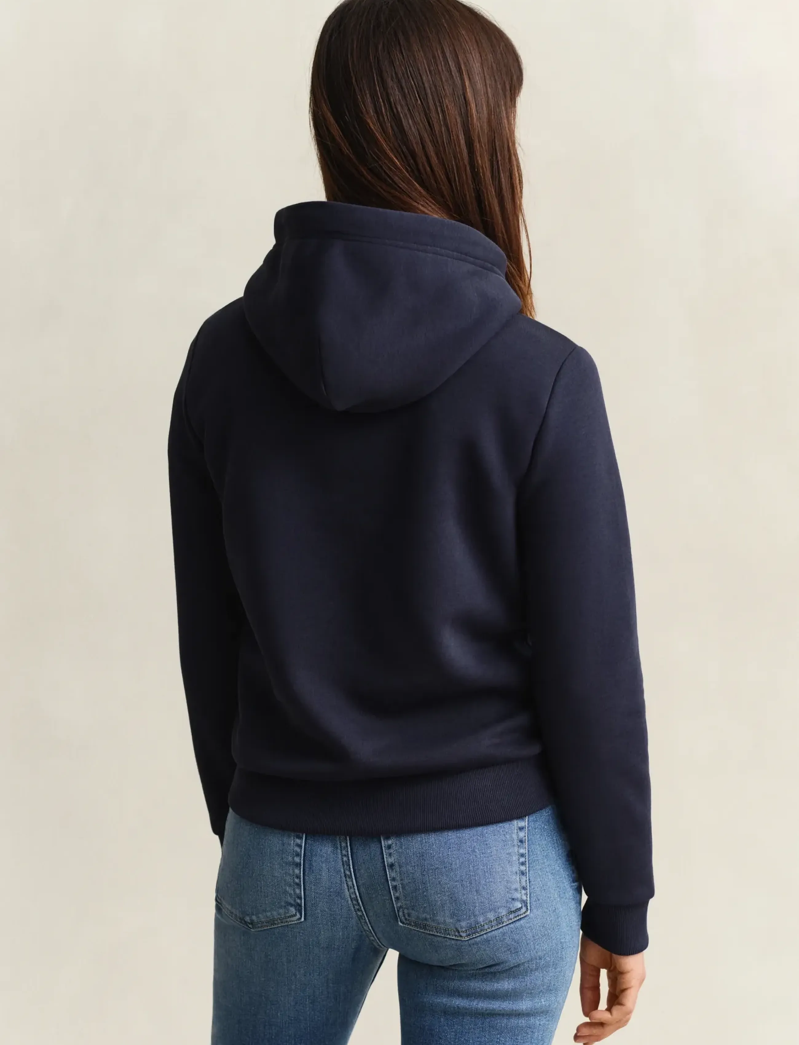 Gant - REG TONAL SHIELD HOODIE - hættetrøjer - evening blue - 2