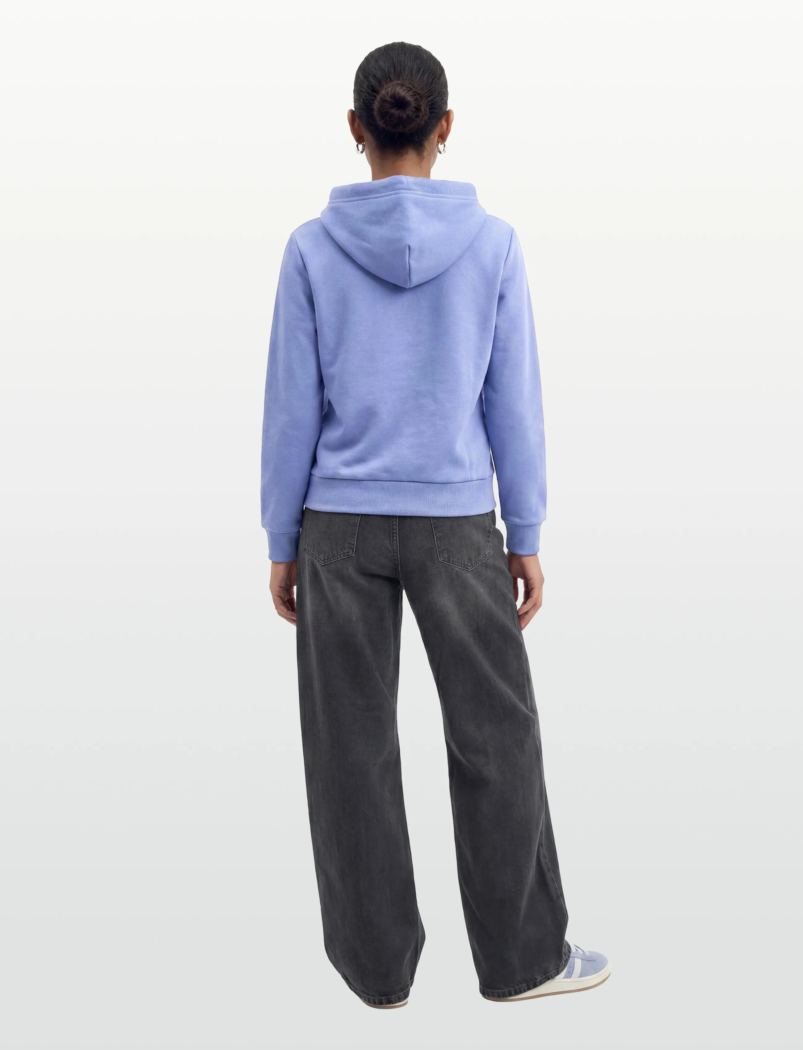 Gant - REG TONAL SHIELD ZIP HOODIE - kapuzenpullover - hydrangea blue - 4