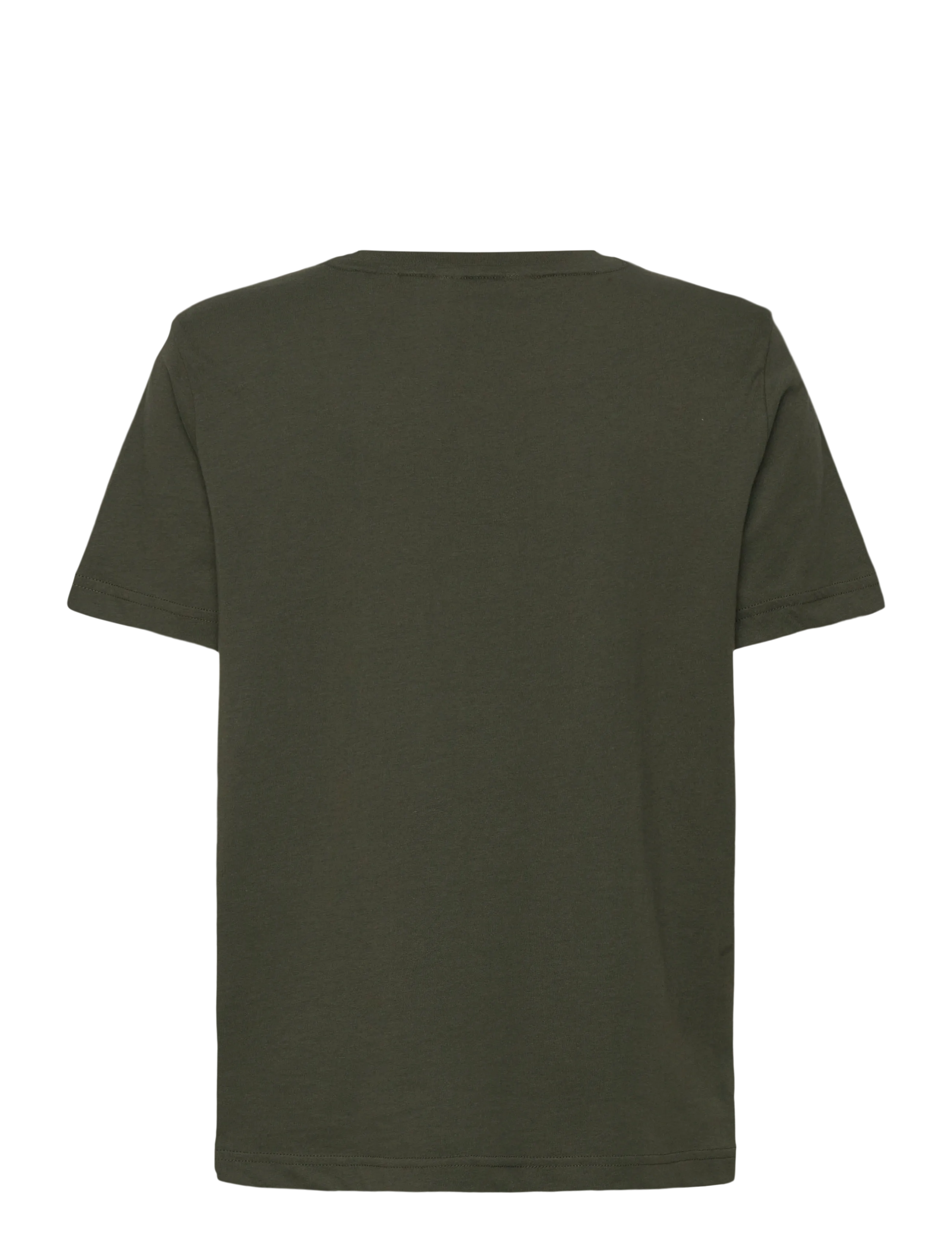 Gant - REG TONAL SHIELD SS T-SHIRT - t-shirts - dark moss green - 1