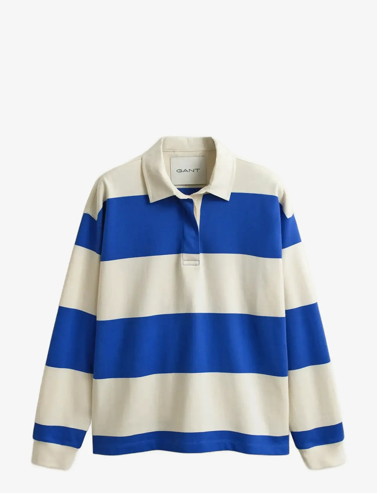 GANT - STRIPED COTTON HEAVY RUGGER - dressipluusid - royal blue - 1