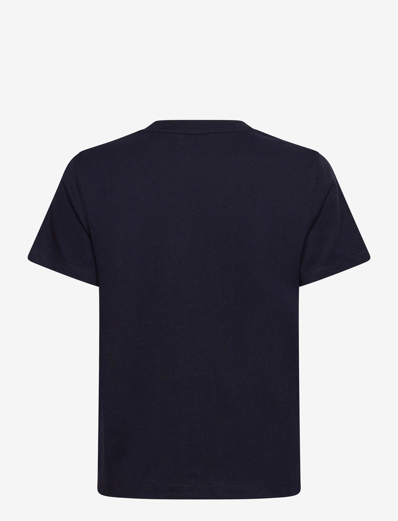 GANT - REG G BADGE SS T-SHIRT - t-shirts - evening blue - 1