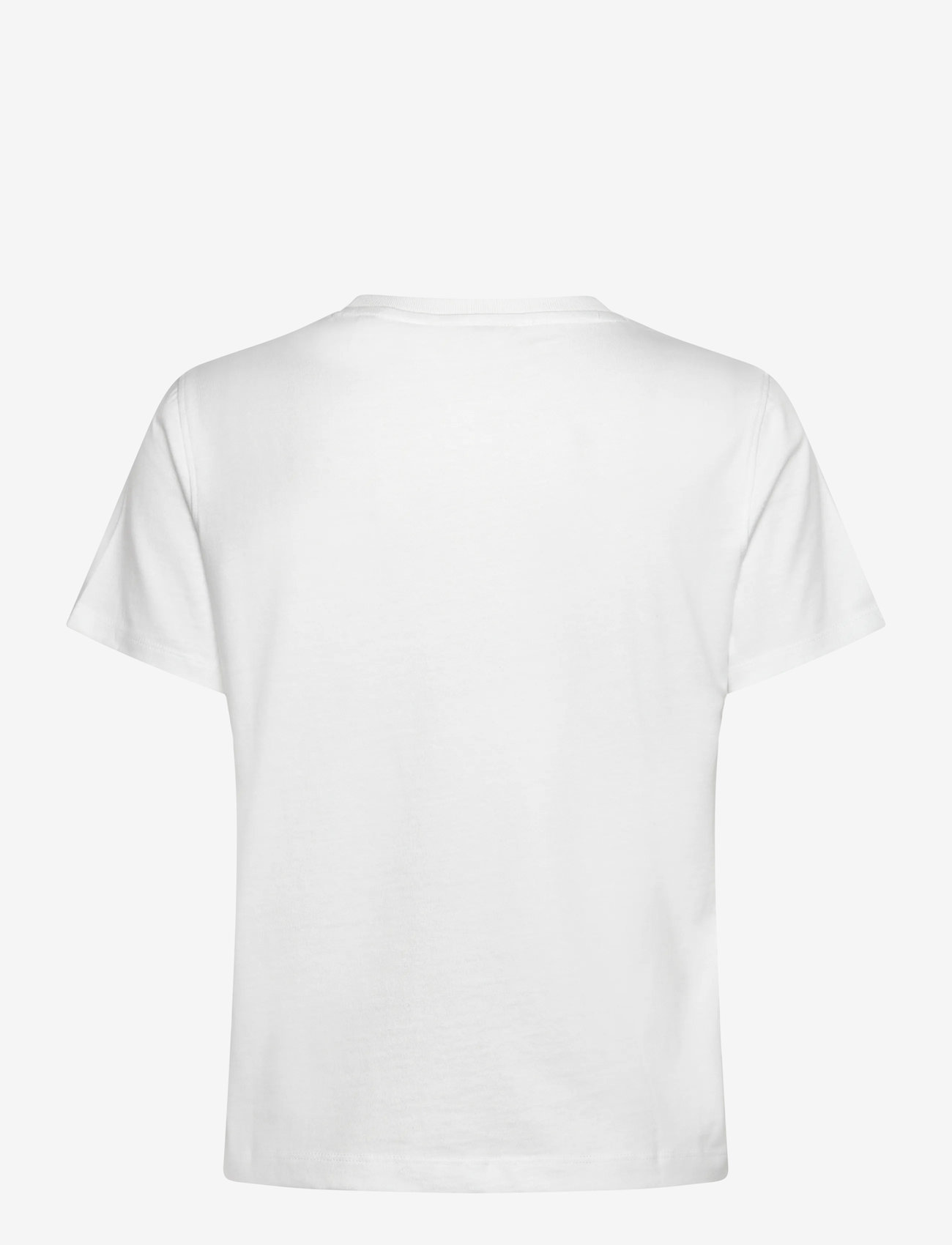 GANT - REG G BADGE SS T-SHIRT - t-shirts - white - 1