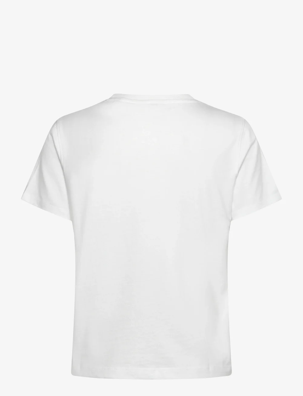 GANT - REG G BADGE SS T-SHIRT - t-shirts - white - 1