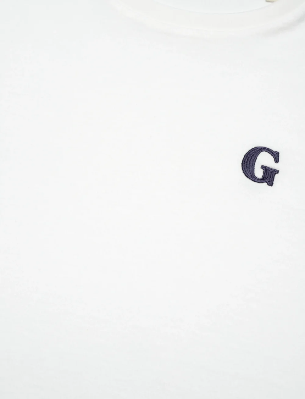 GANT - REG G BADGE SS T-SHIRT - t-shirts - white - 2