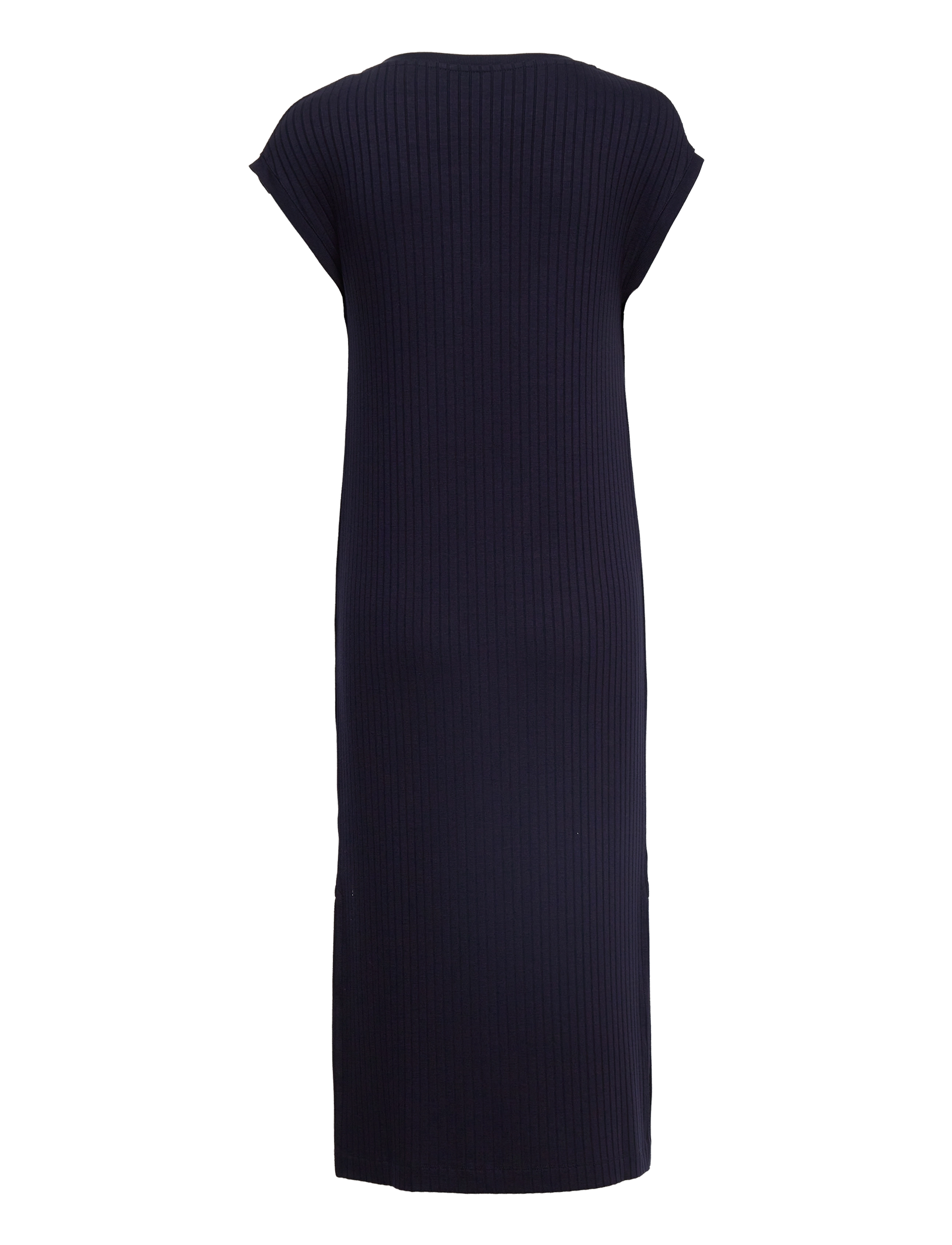 GANT - D1. DETAIL SLIT JERSEY DRESS - evening blue - 1