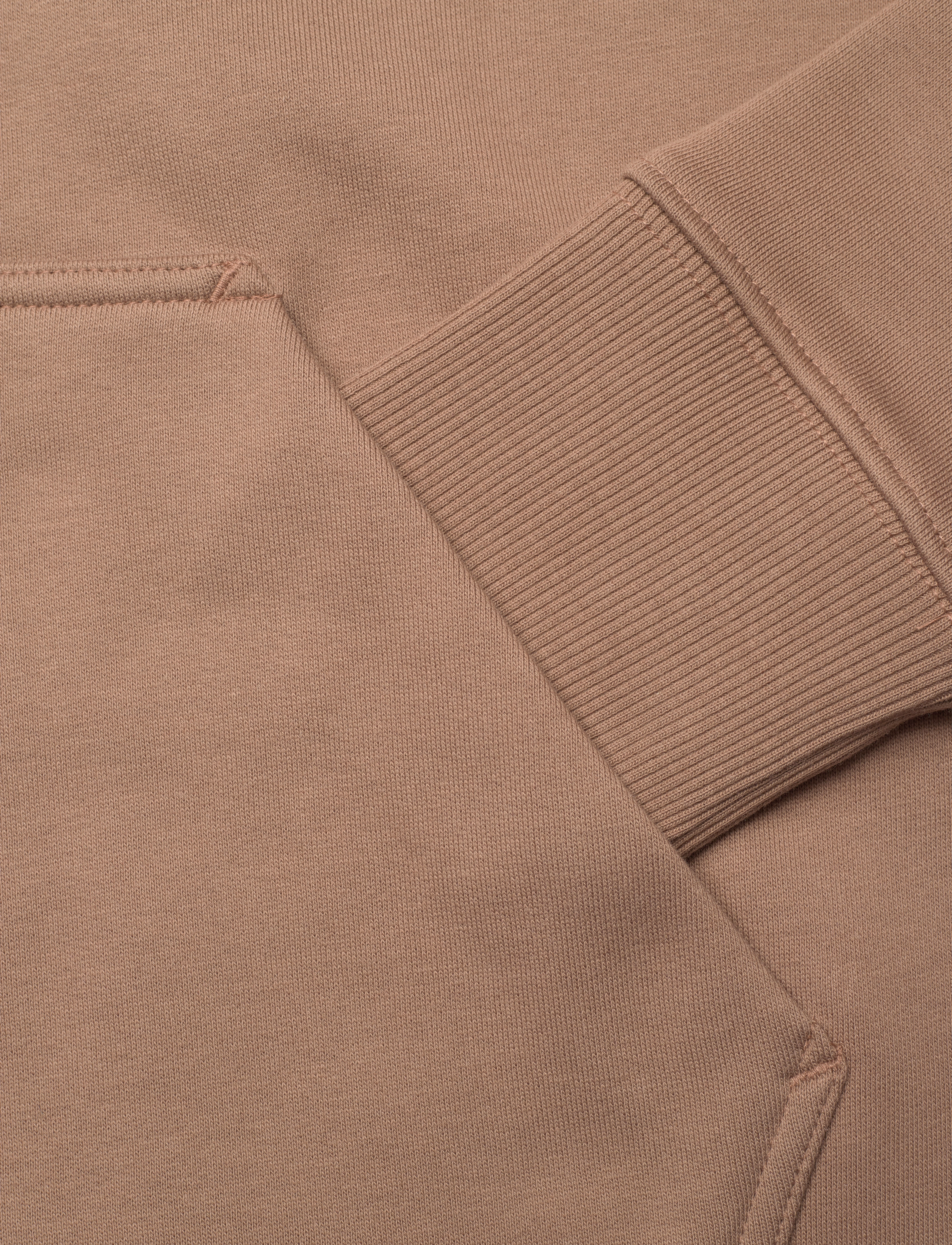 GANT - ICON G ESSENTIAL HOODIE DRESS - mole brown - 3