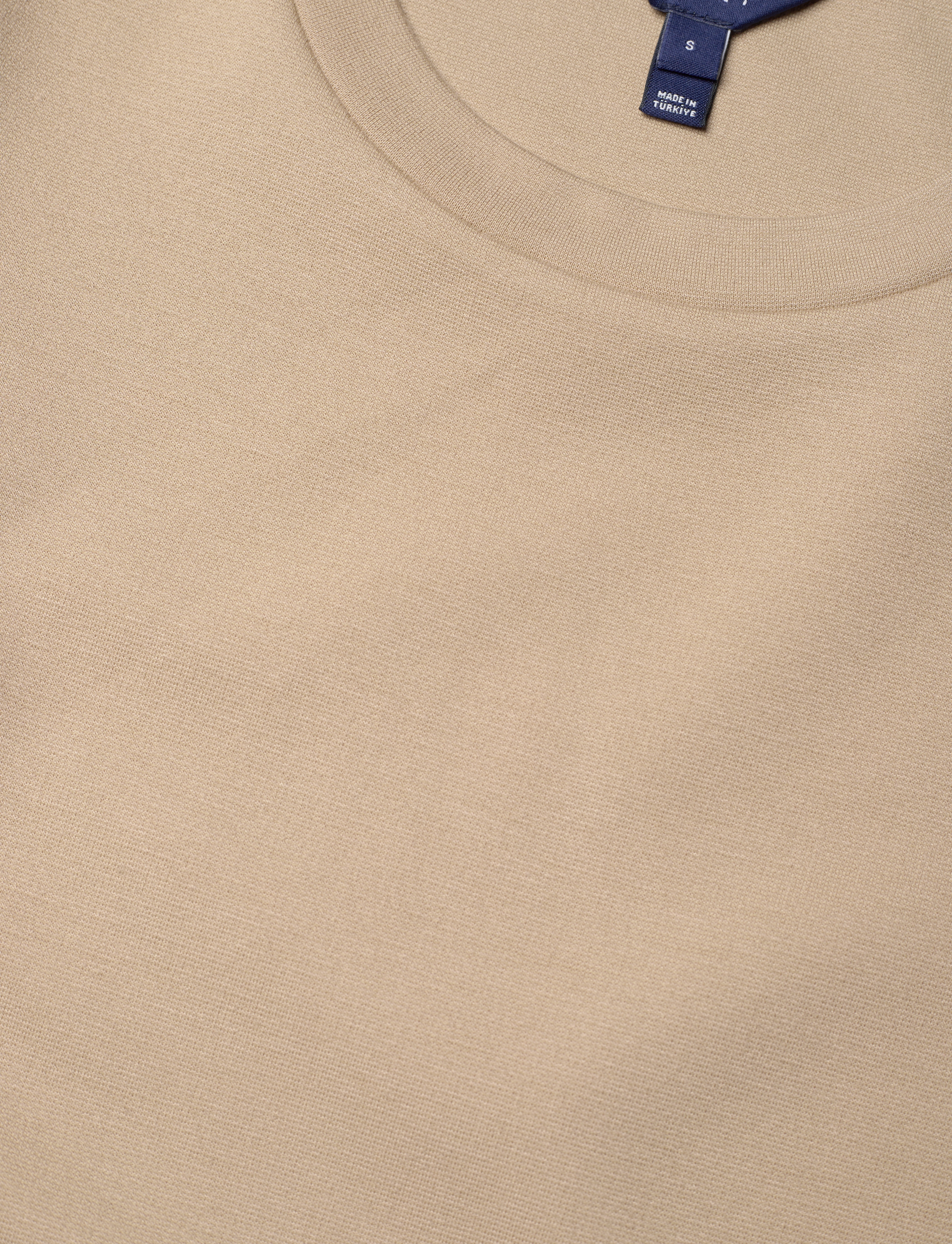 GANT - FLARED SS C-NECK DRESS - dark khaki - 2