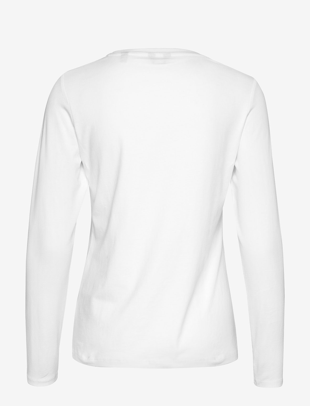 GANT - COTT/ELA C-NECK LS T-SHIRT - eggshell - 1