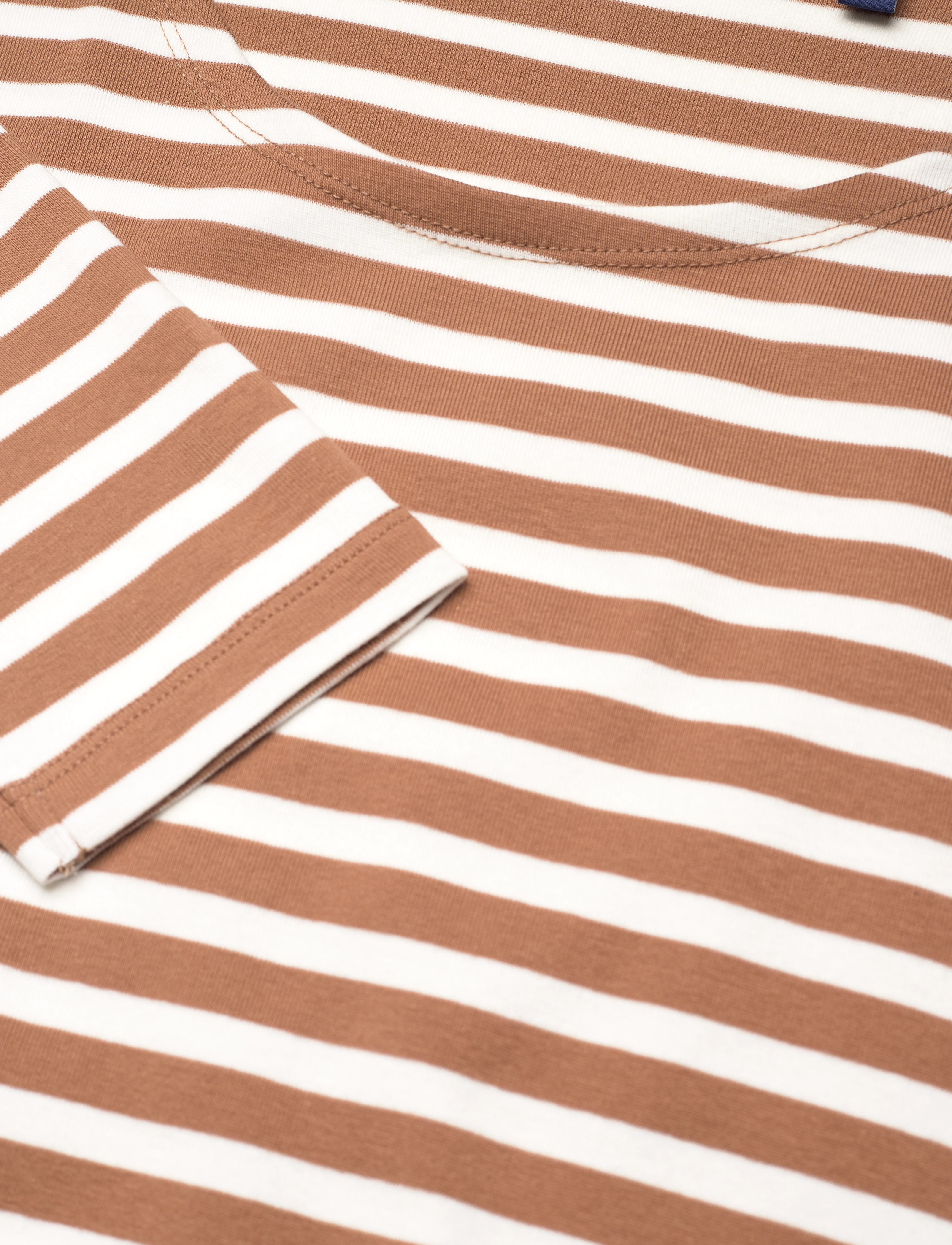 GANT - 1X1 RIB LS T-SHIRT - roasted walnut - 2