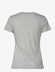 GANT - LOGO SS T-SHIRT - t-shirts - grey melange - 1