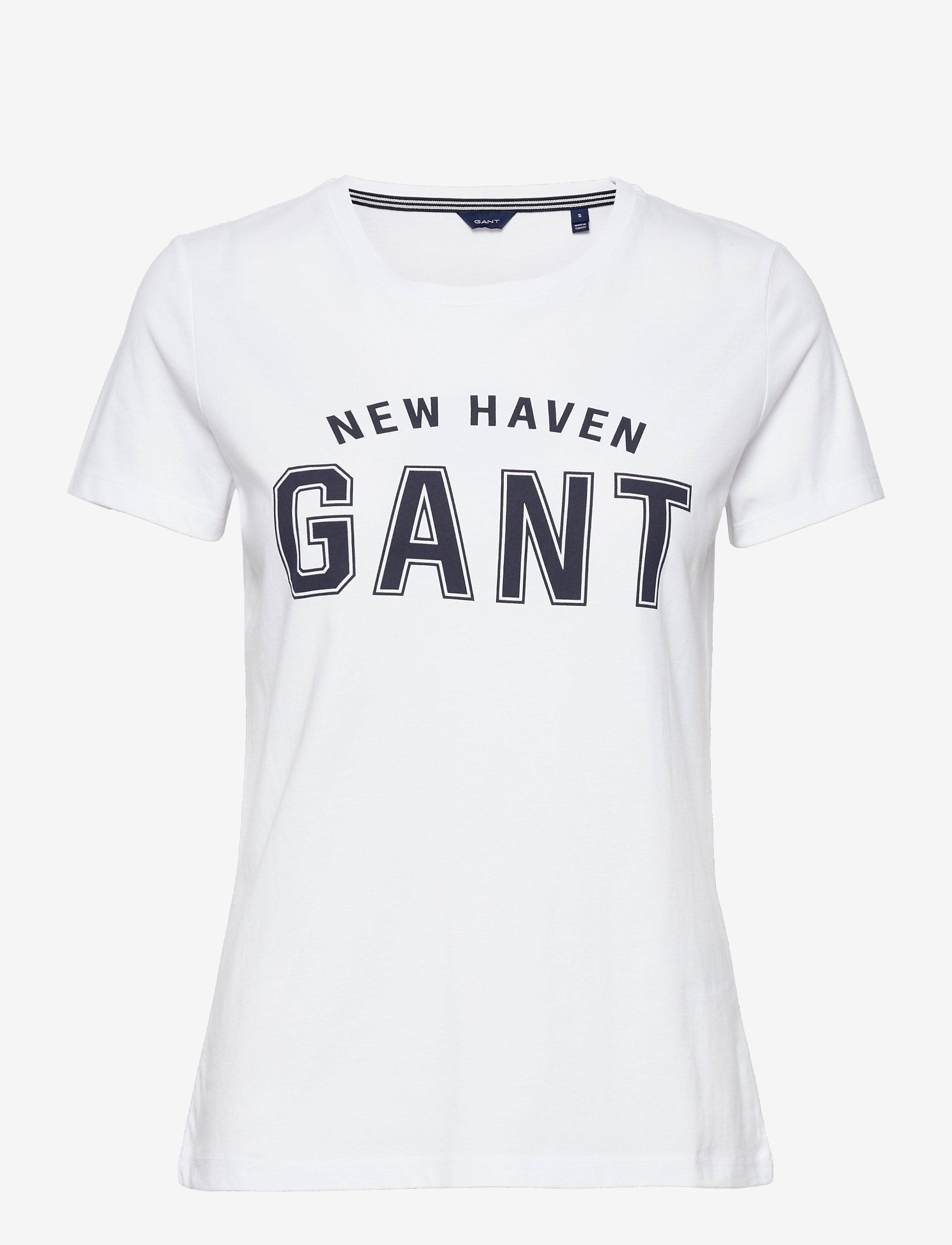 GANT - LOGO SS T-SHIRT - white - 0