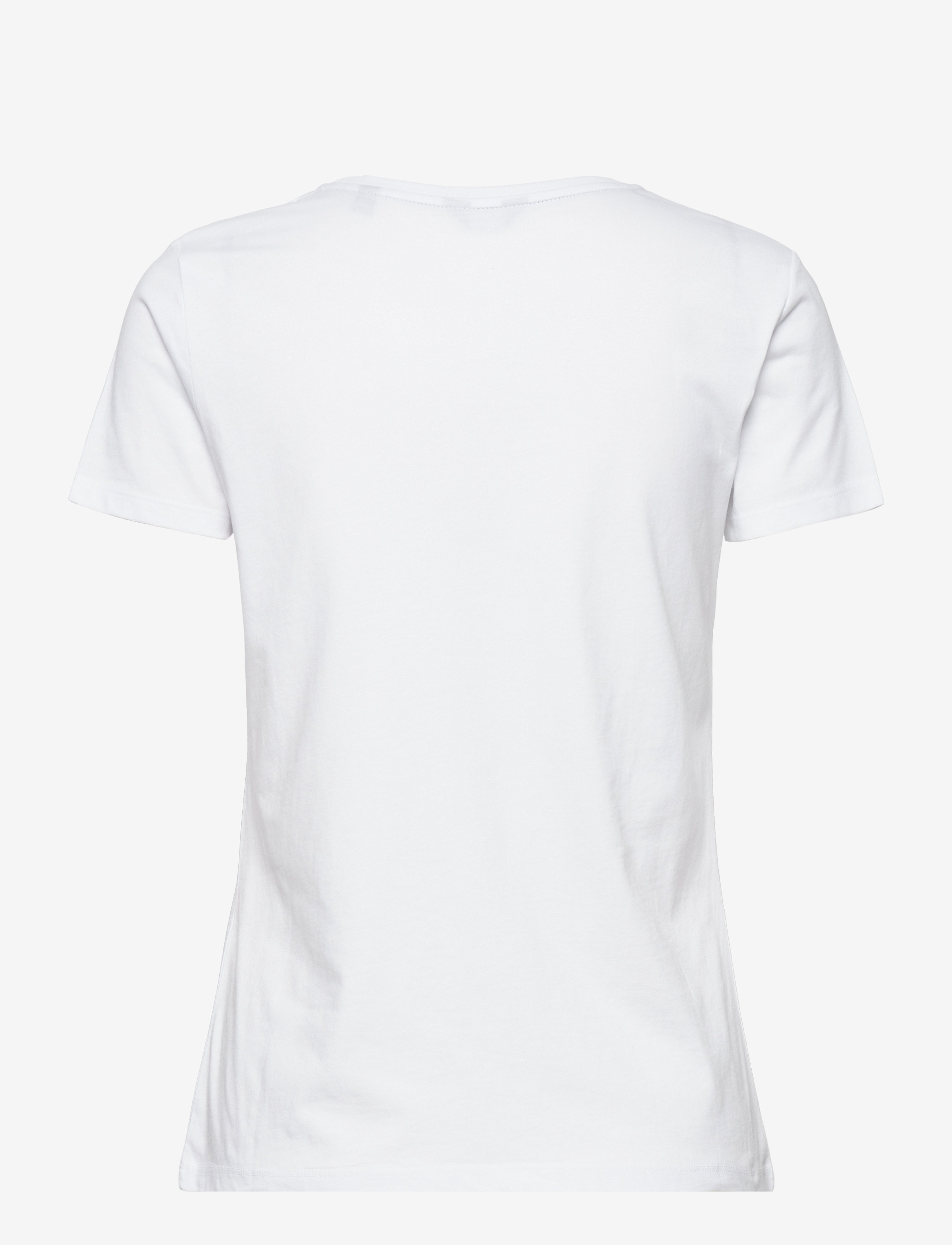 GANT - LOGO SS T-SHIRT - white - 1
