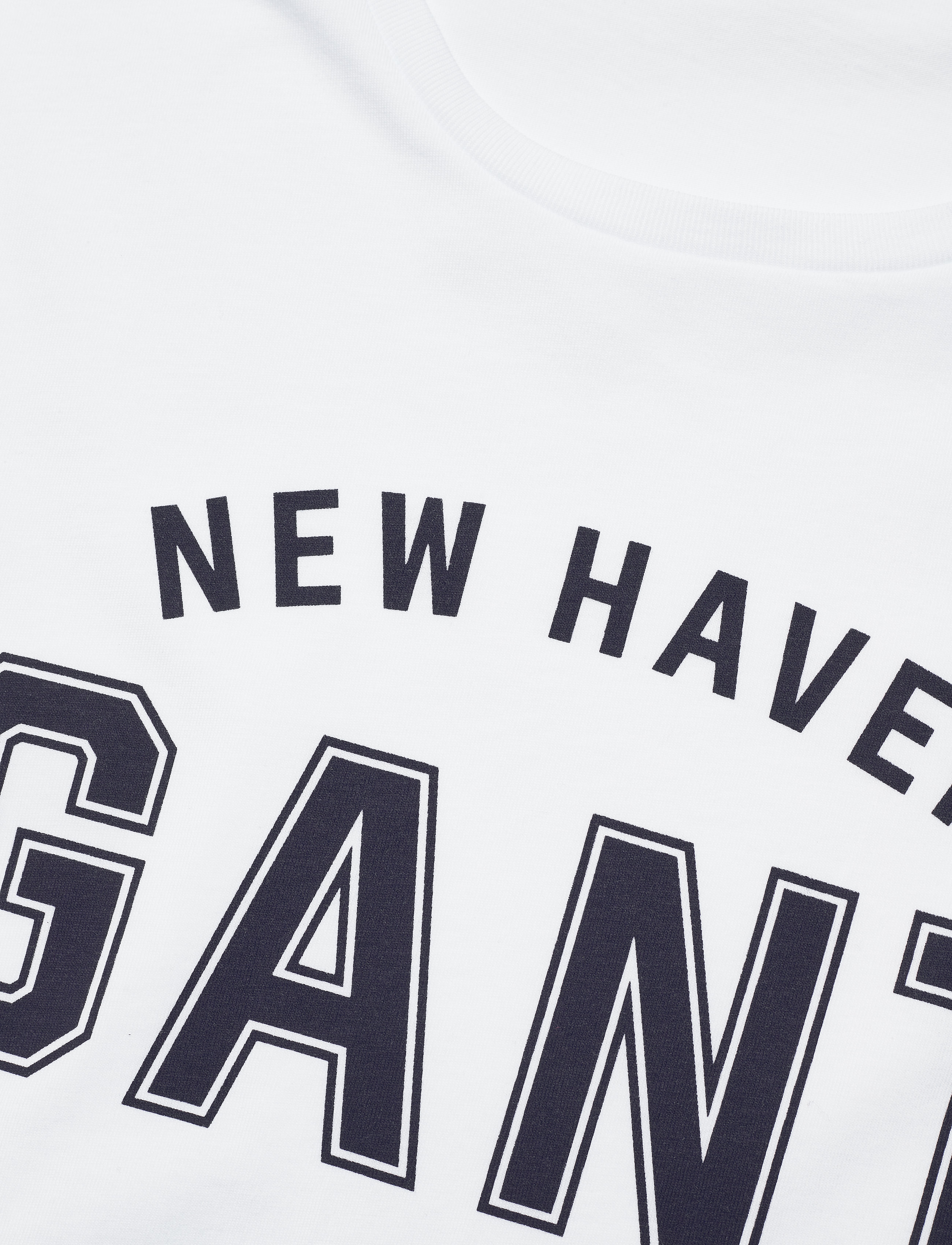 GANT - LOGO SS T-SHIRT - white - 2