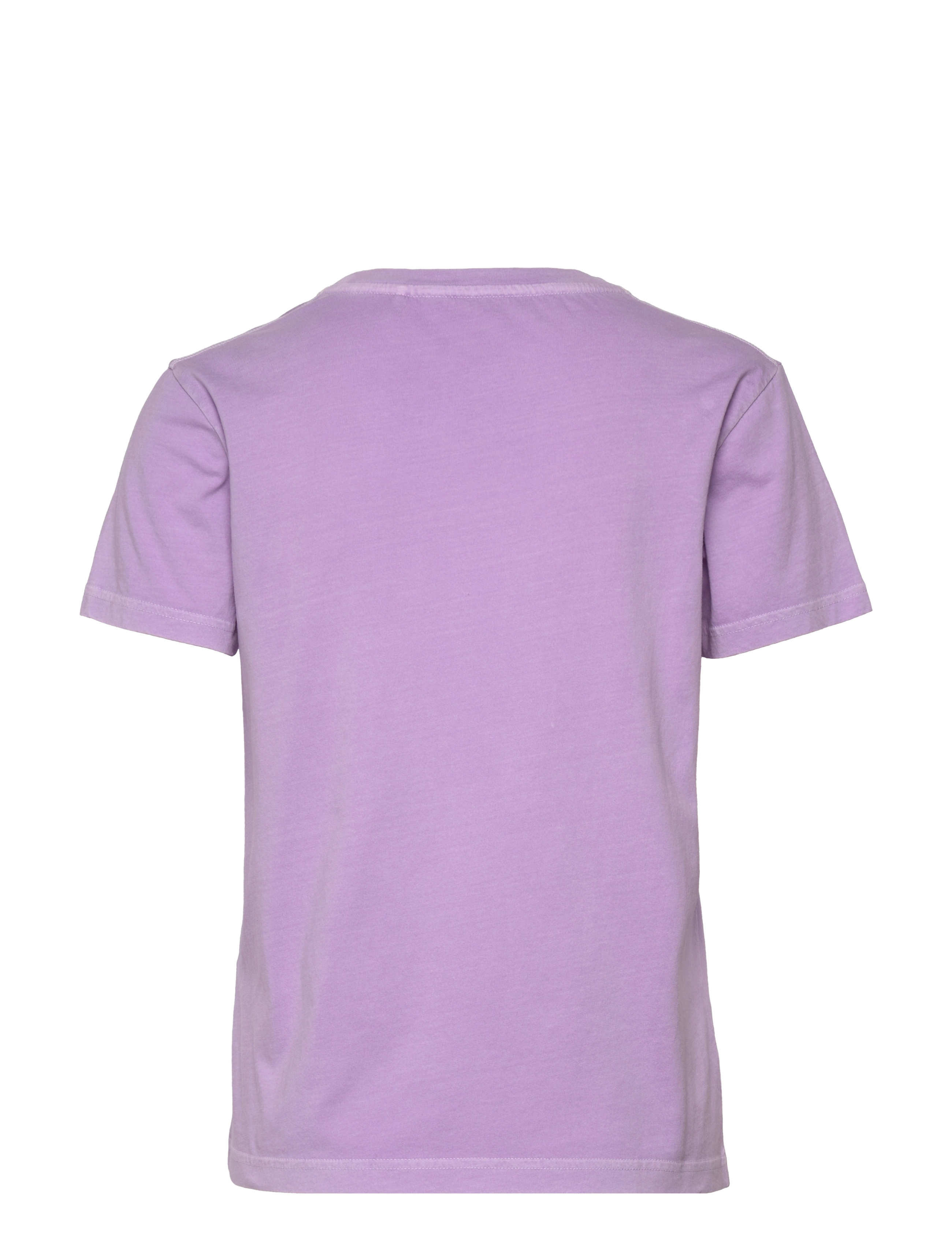 GANT - D2. SUNFADED C-NECK SS T-SHIRT - crocus purple - 1
