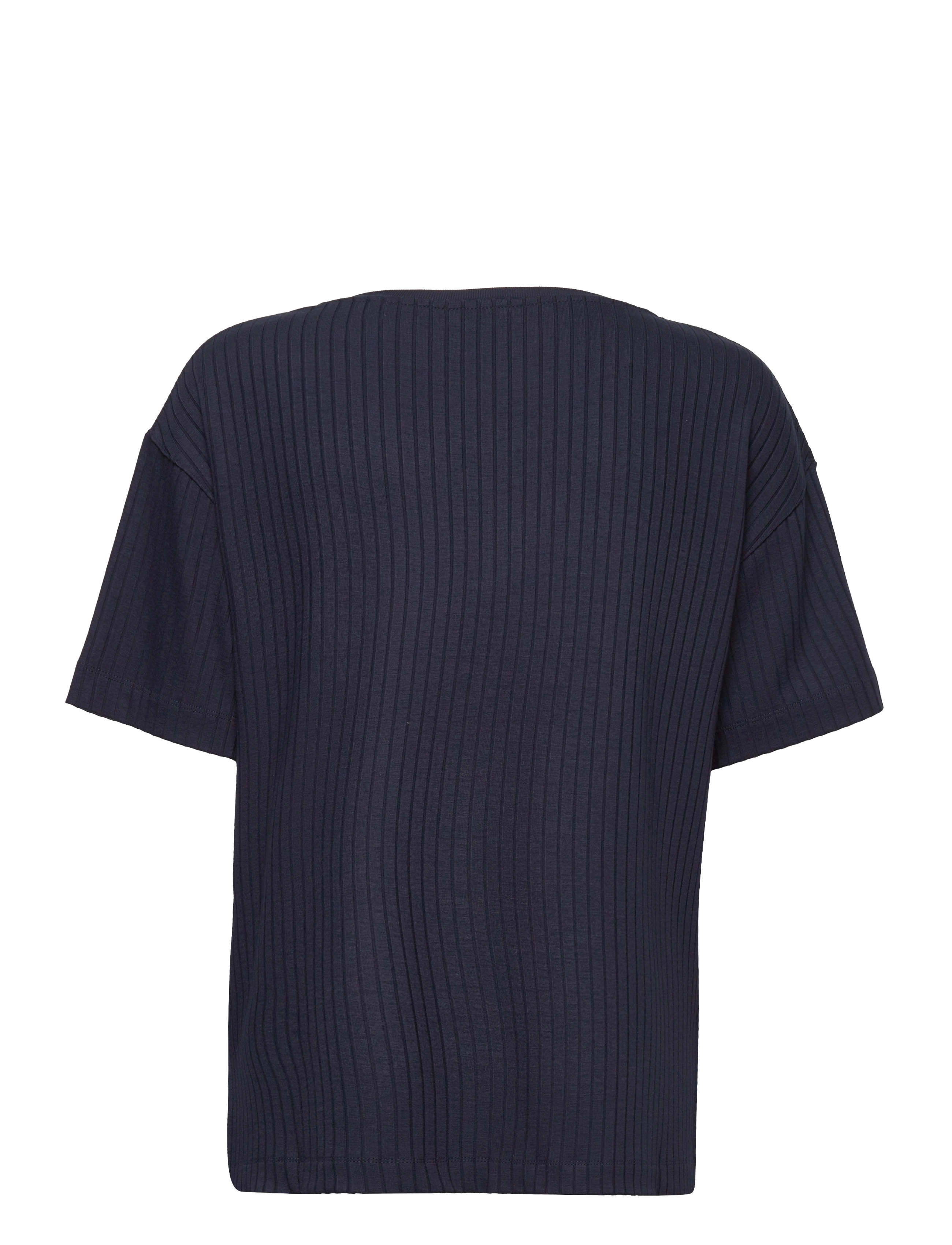 GANT - D1. DETAIL SLIT LSS T-SHIRT - evening blue - 1