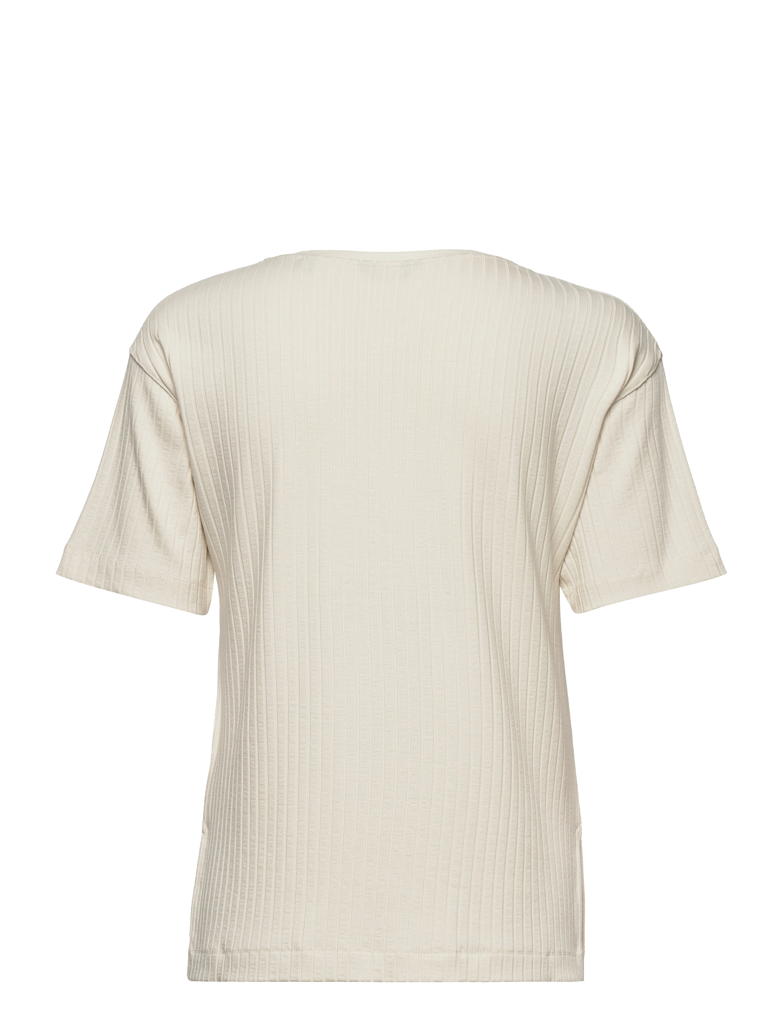 GANT - D1. DETAIL SLIT LSS T-SHIRT - linen - 1