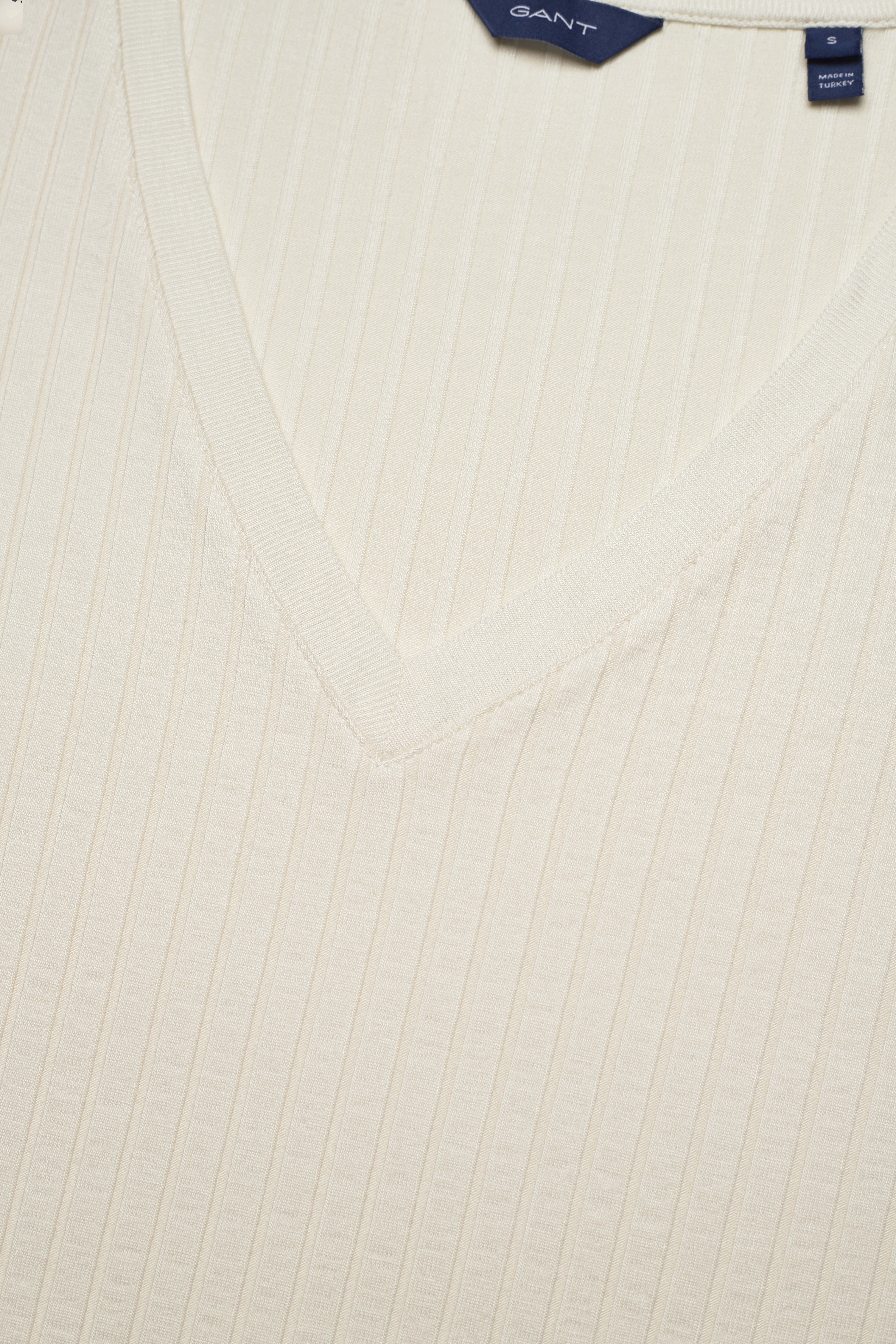 GANT - D1. DETAIL SLIT LSS T-SHIRT - linen - 4