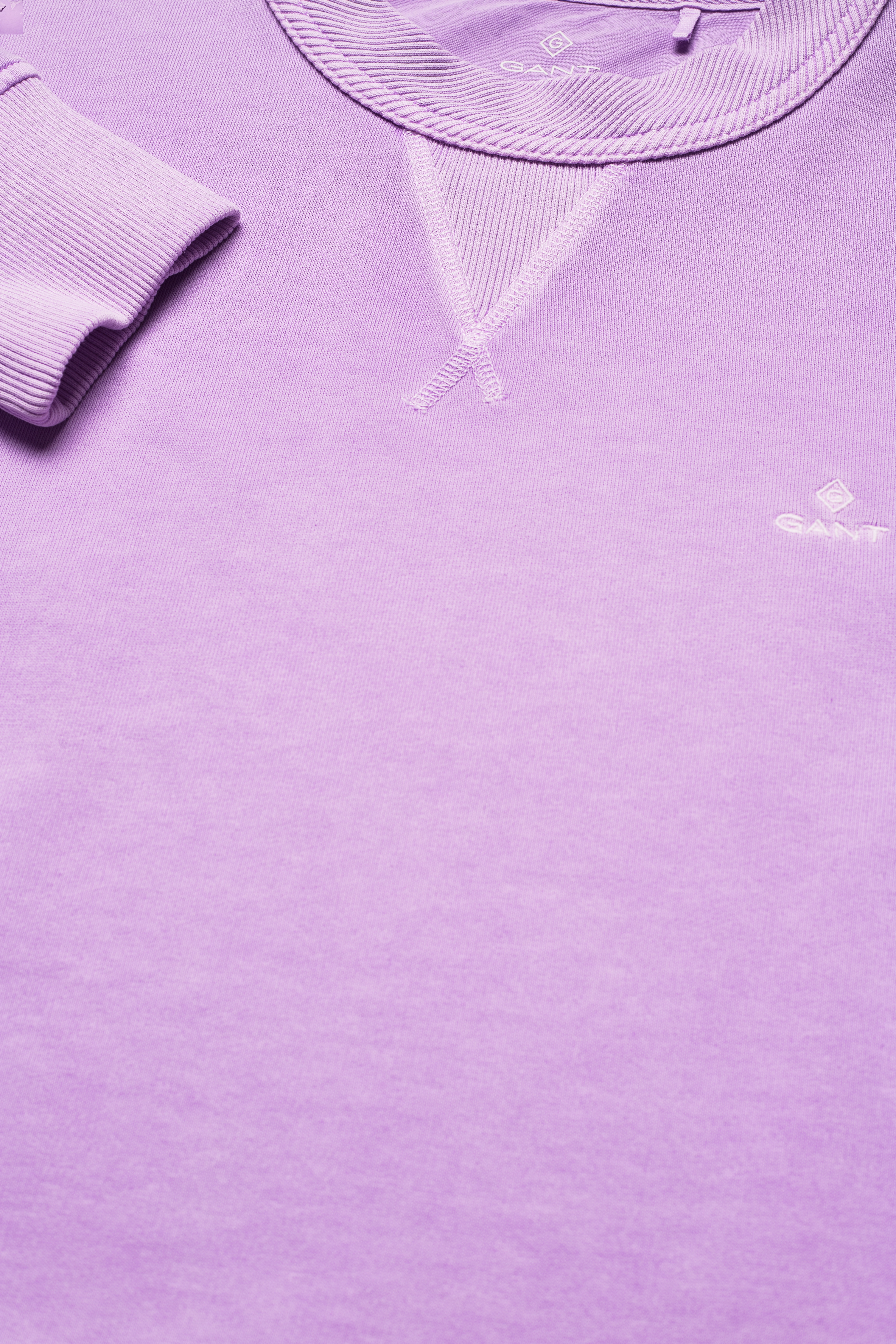 GANT - SUNFADED C-NECK SWEAT - crocus purple - 2