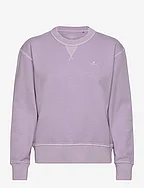 SUNFADED C-NECK SWEAT - SOOTHING LILAC