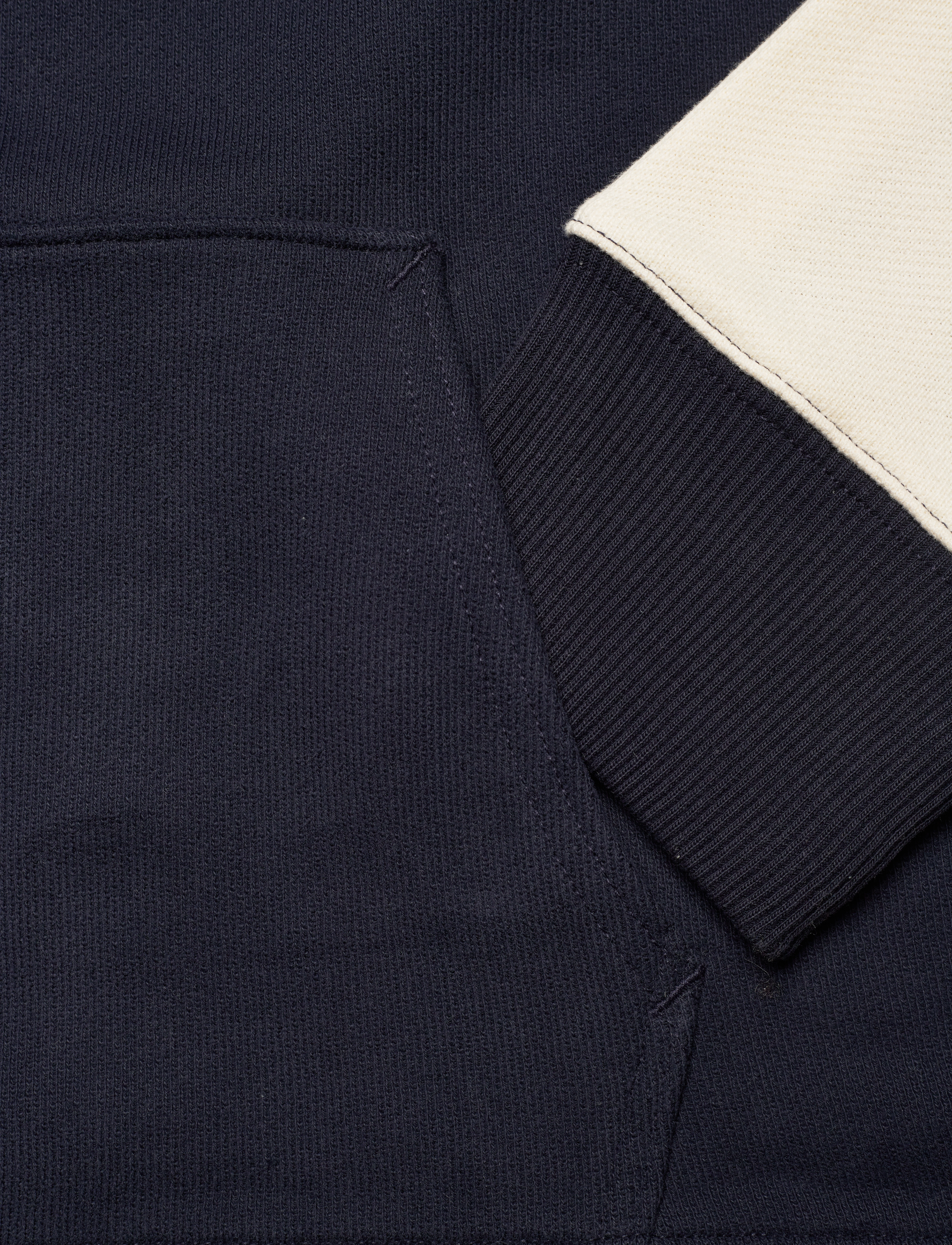 GANT - D2. COLOR BLOCK HOODIE - evening blue - 3