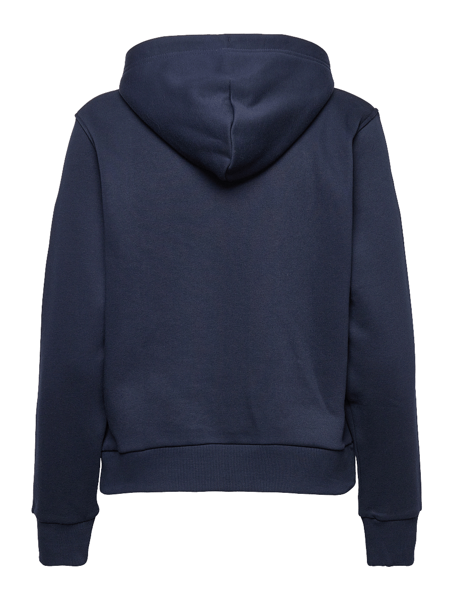Gant - REG TONAL SHIELD HOODIE - hoodies - evening blue - 2