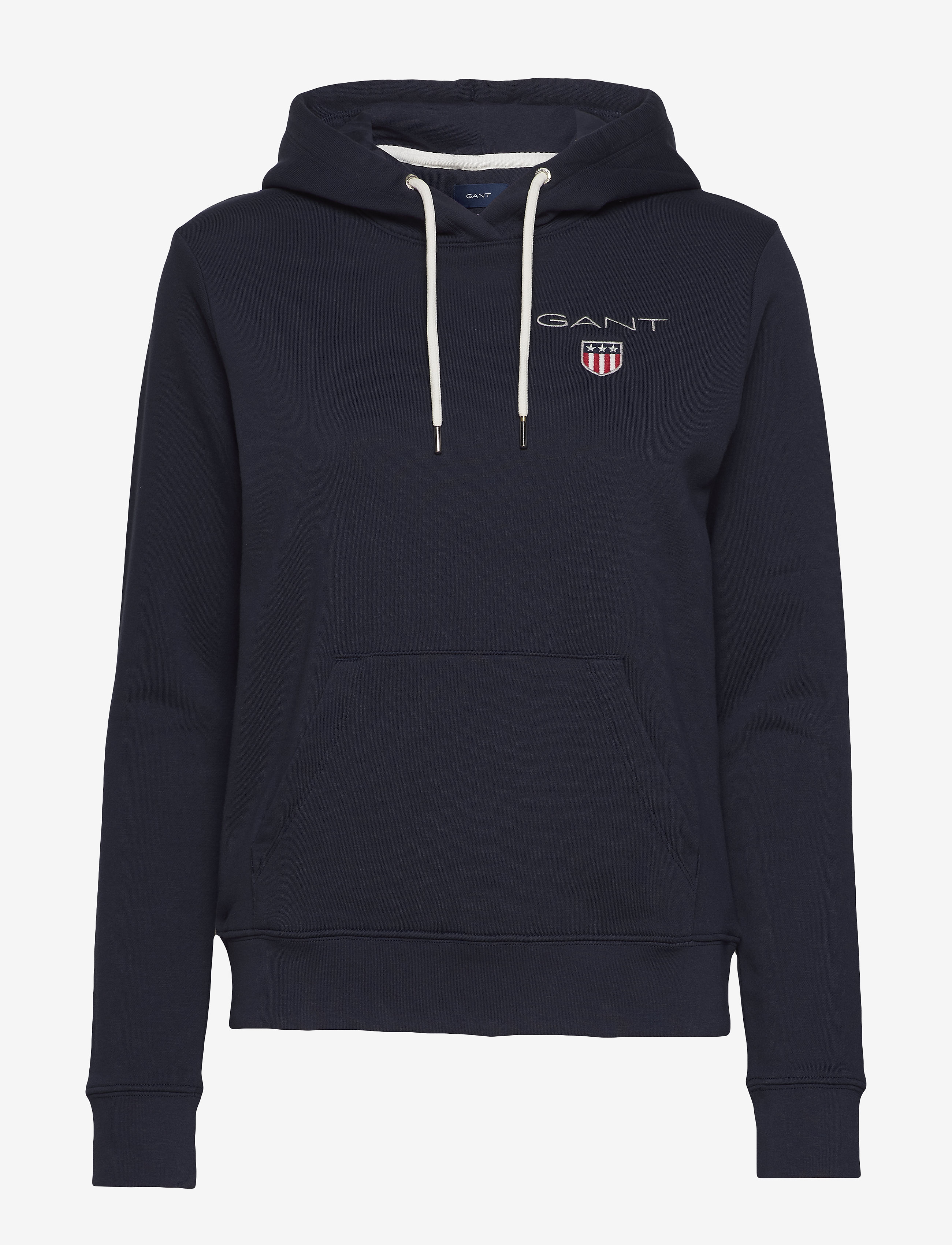 GANT - D1. MEDIUM SHIELD HOODIE - evening blue - 0