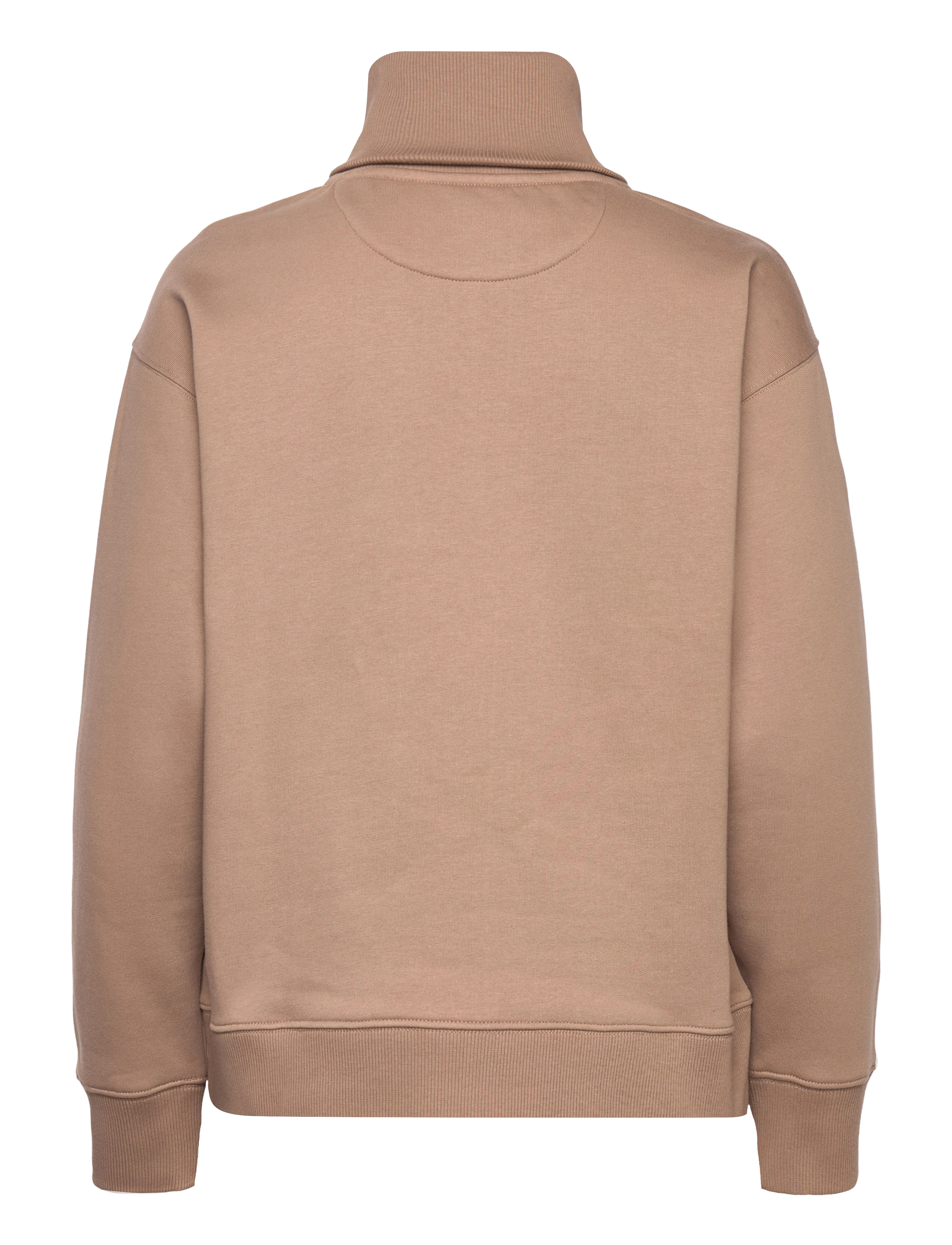GANT - D1. ICON G ESSENTIAL HALF ZIP - mole brown - 2