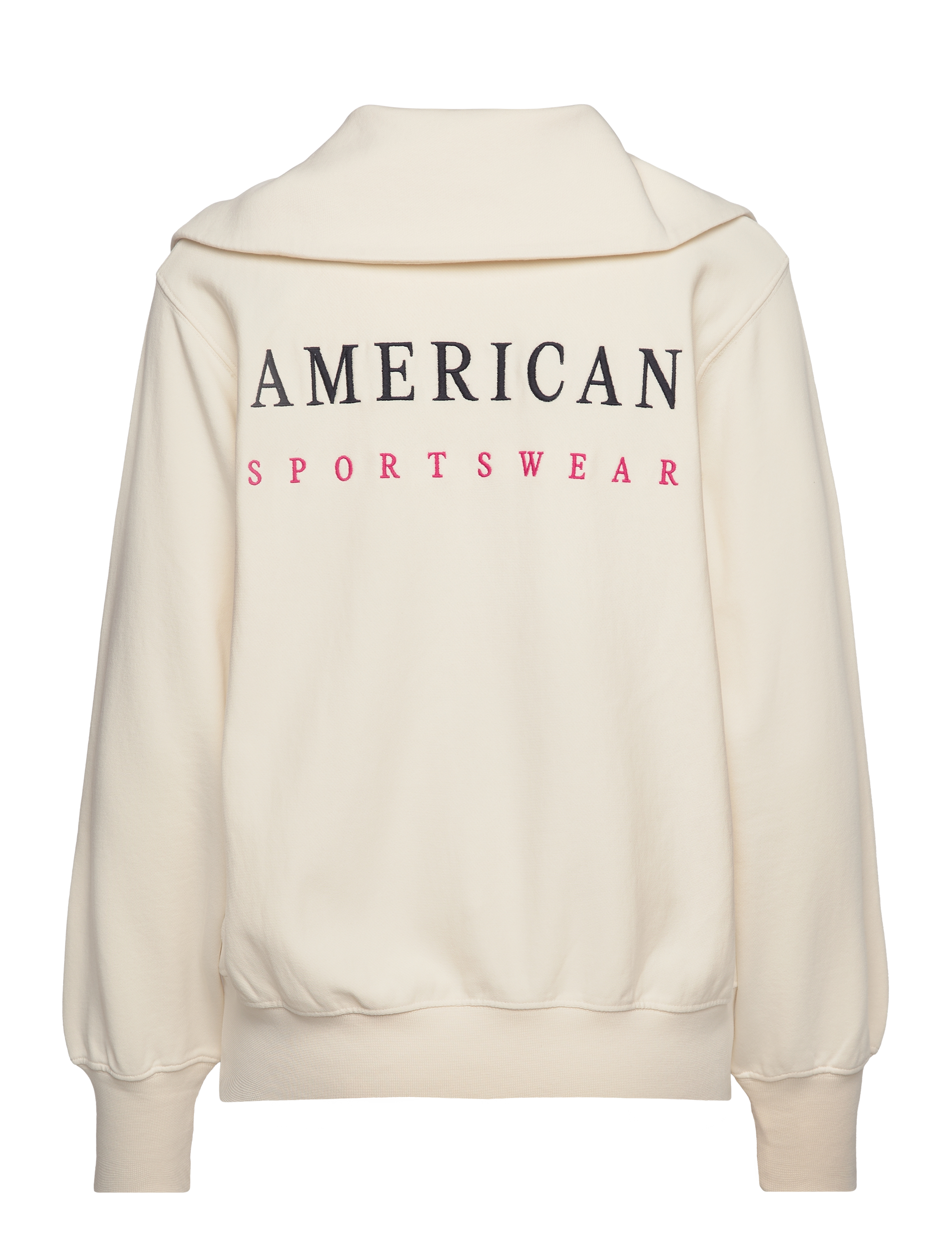GANT - SPORTSWEAR COLLAR ZIP SWEAT - cream - 1