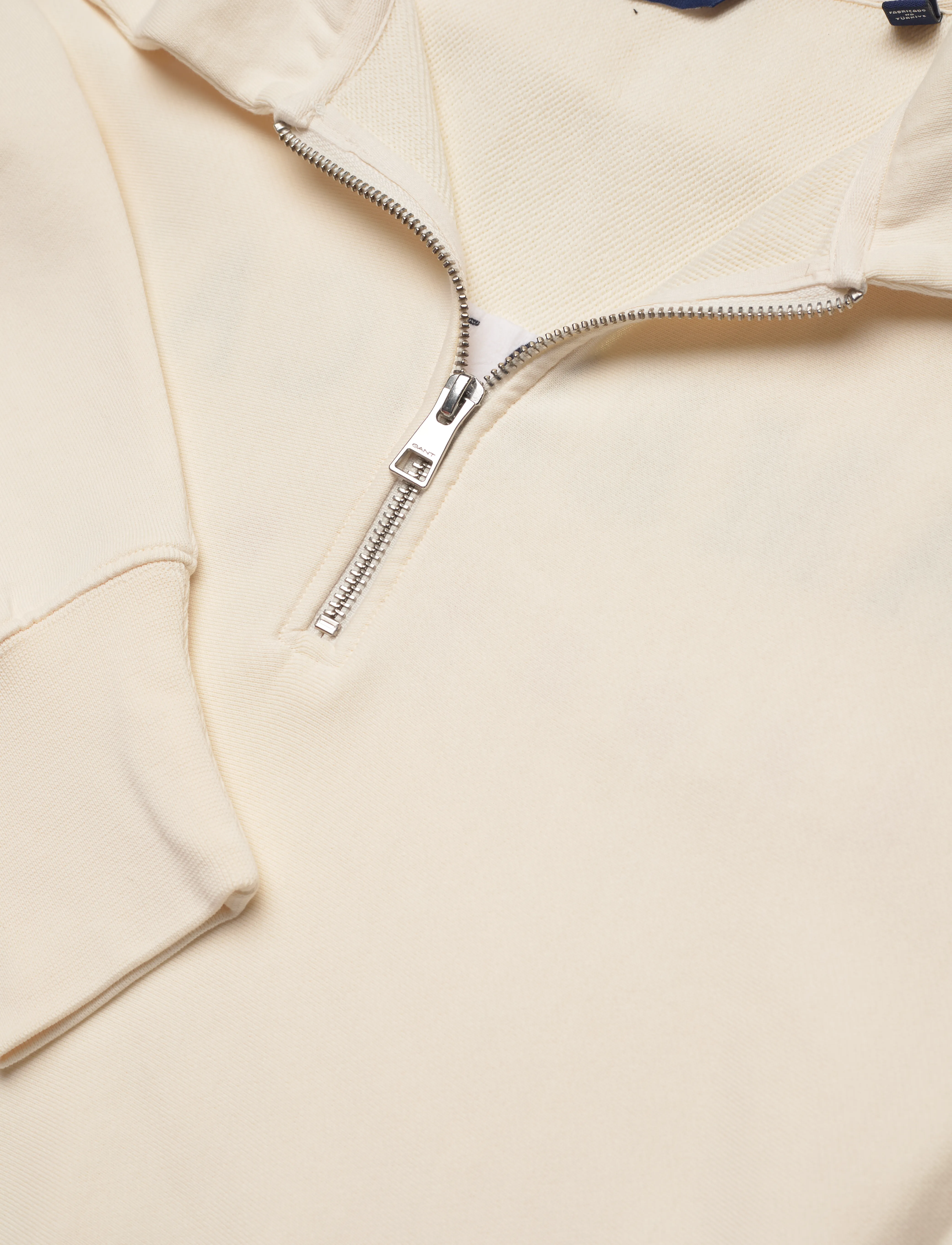 GANT - SPORTSWEAR COLLAR ZIP SWEAT - cream - 2