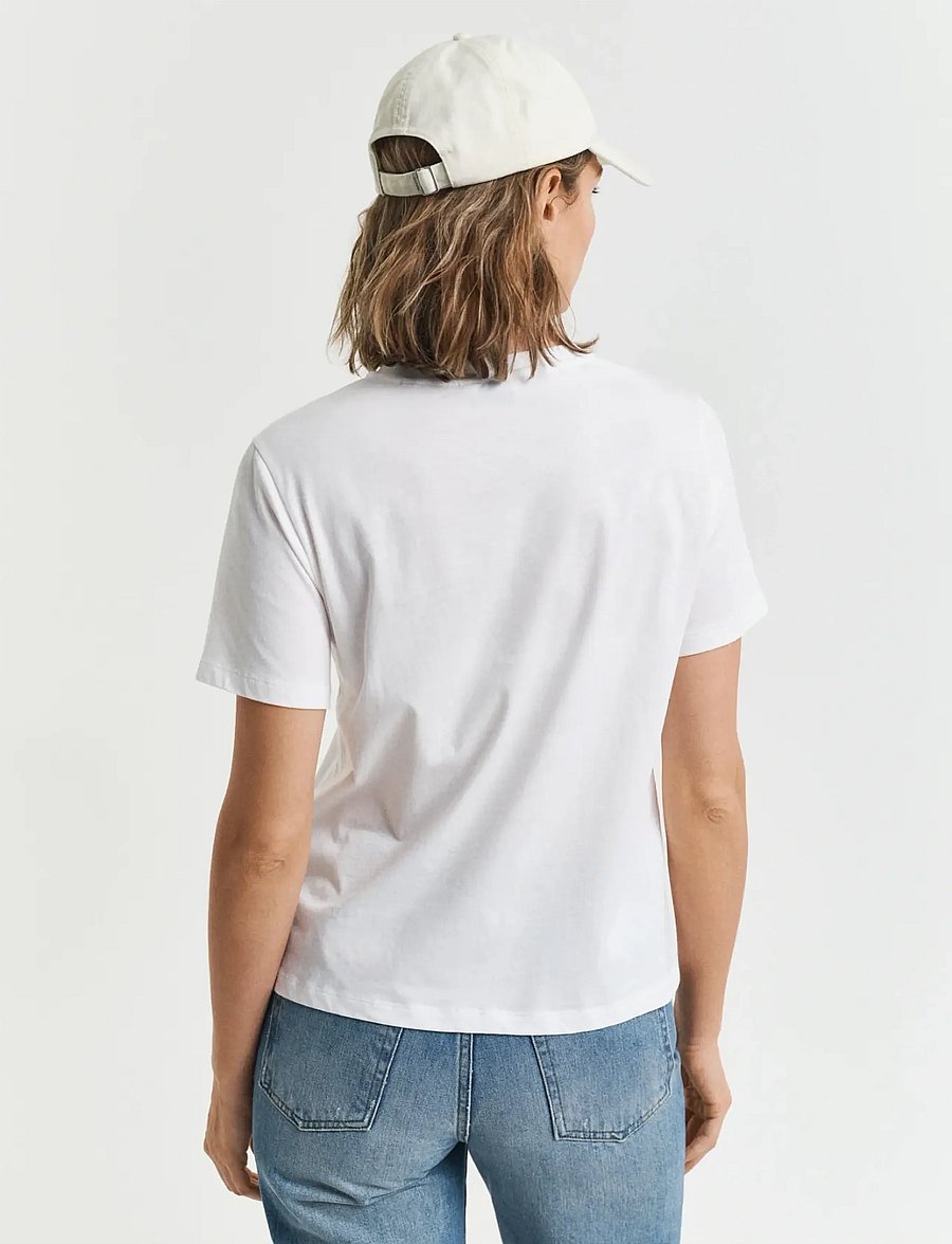 Gant - REG GRAPHIC SS T-SHIRT - t-shirts - multicolor - 3