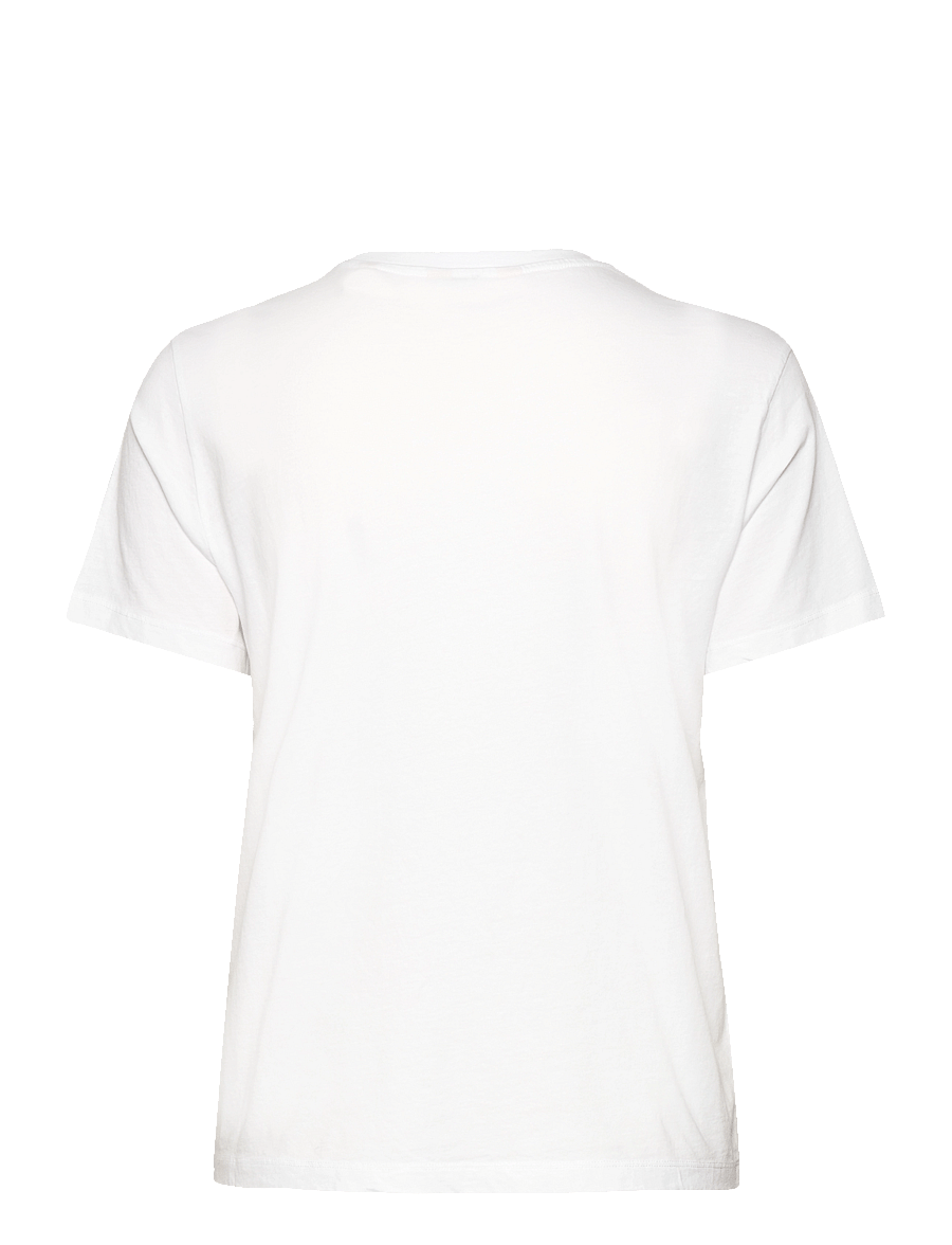 Gant - REG GRAPHIC SS T-SHIRT - t-särgid - white - 2