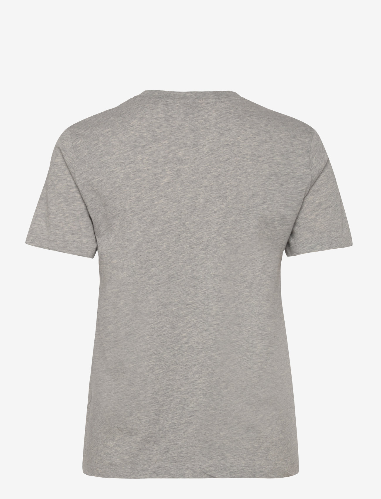 GANT - REG GRAPHIC SS T-SHIRT - light grey melange - 1