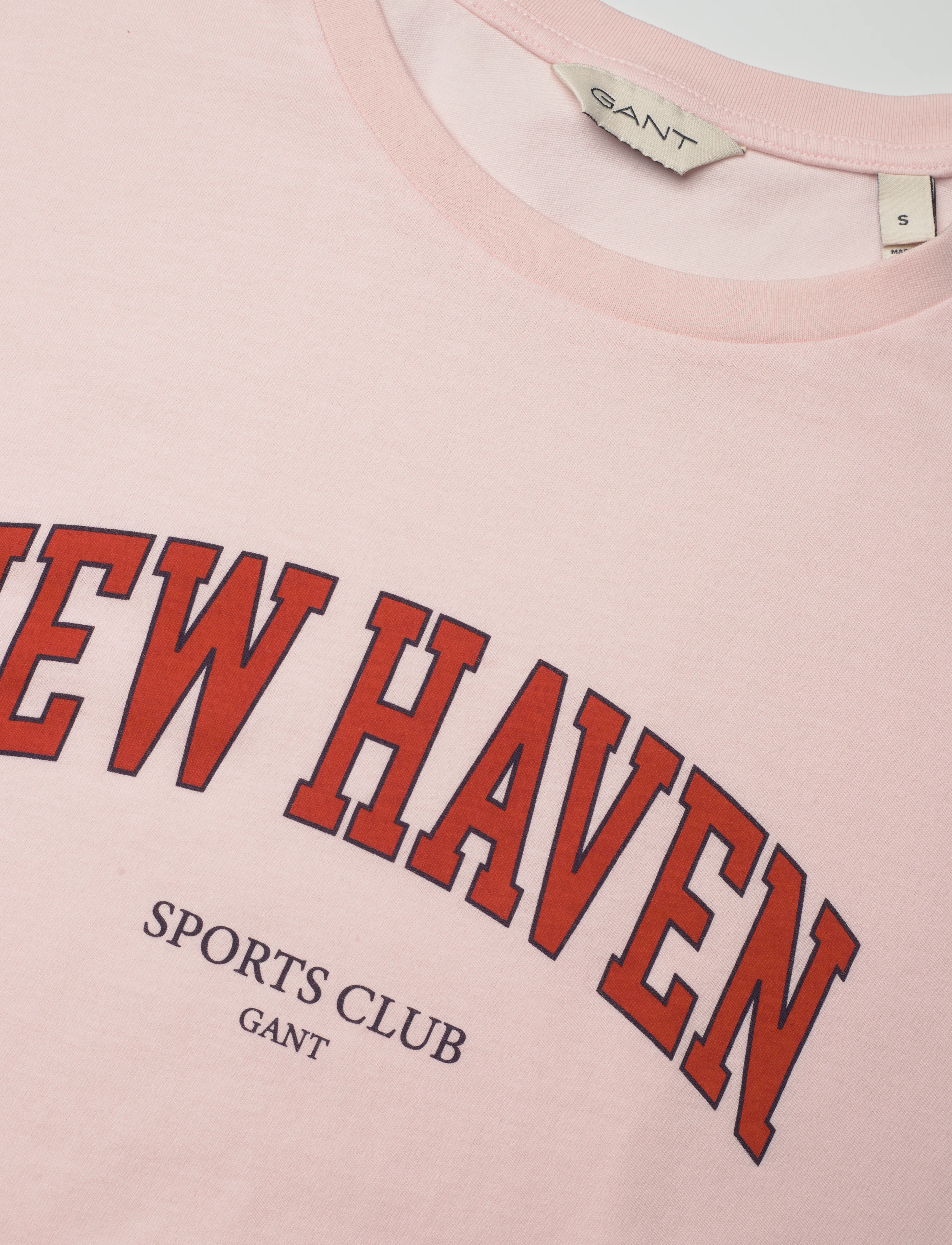 Gant - REG GRAPHIC SS T-SHIRT - t-shirts - salmon - 2