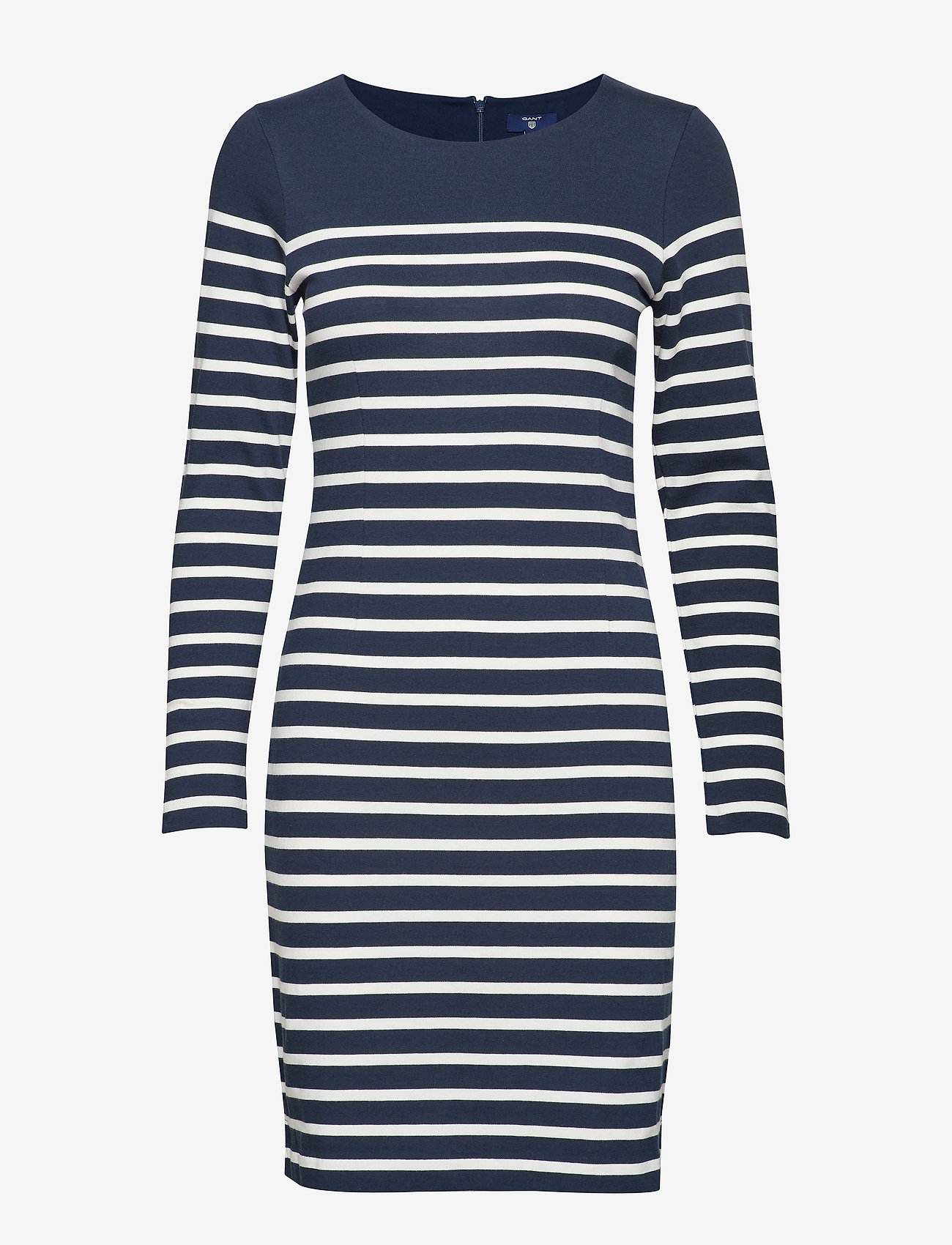 GANT - O2. STRIPED SHIFT DRESS - marine - 0