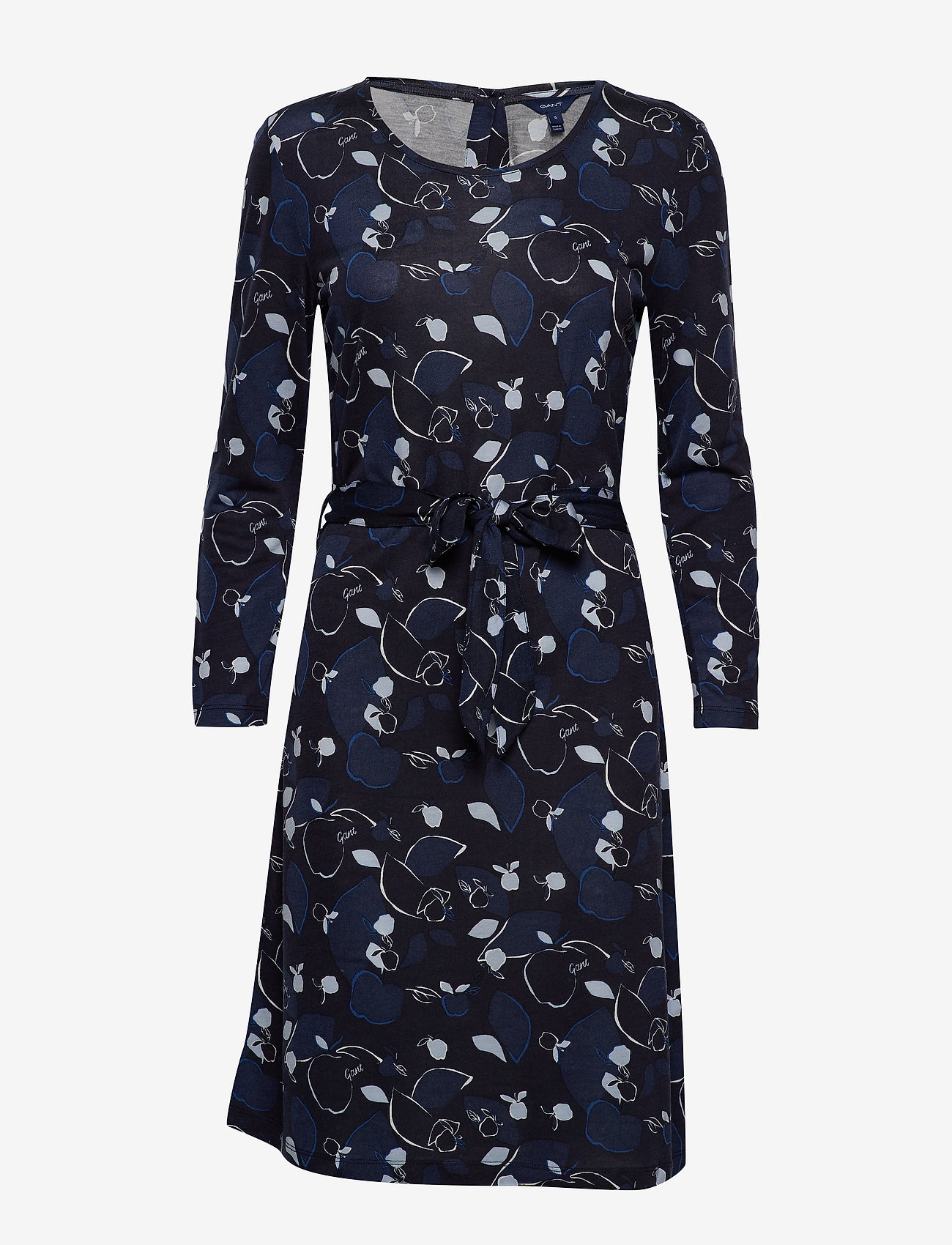 GANT - D1. AOP AUTUMN DRESS - evening blue - 0