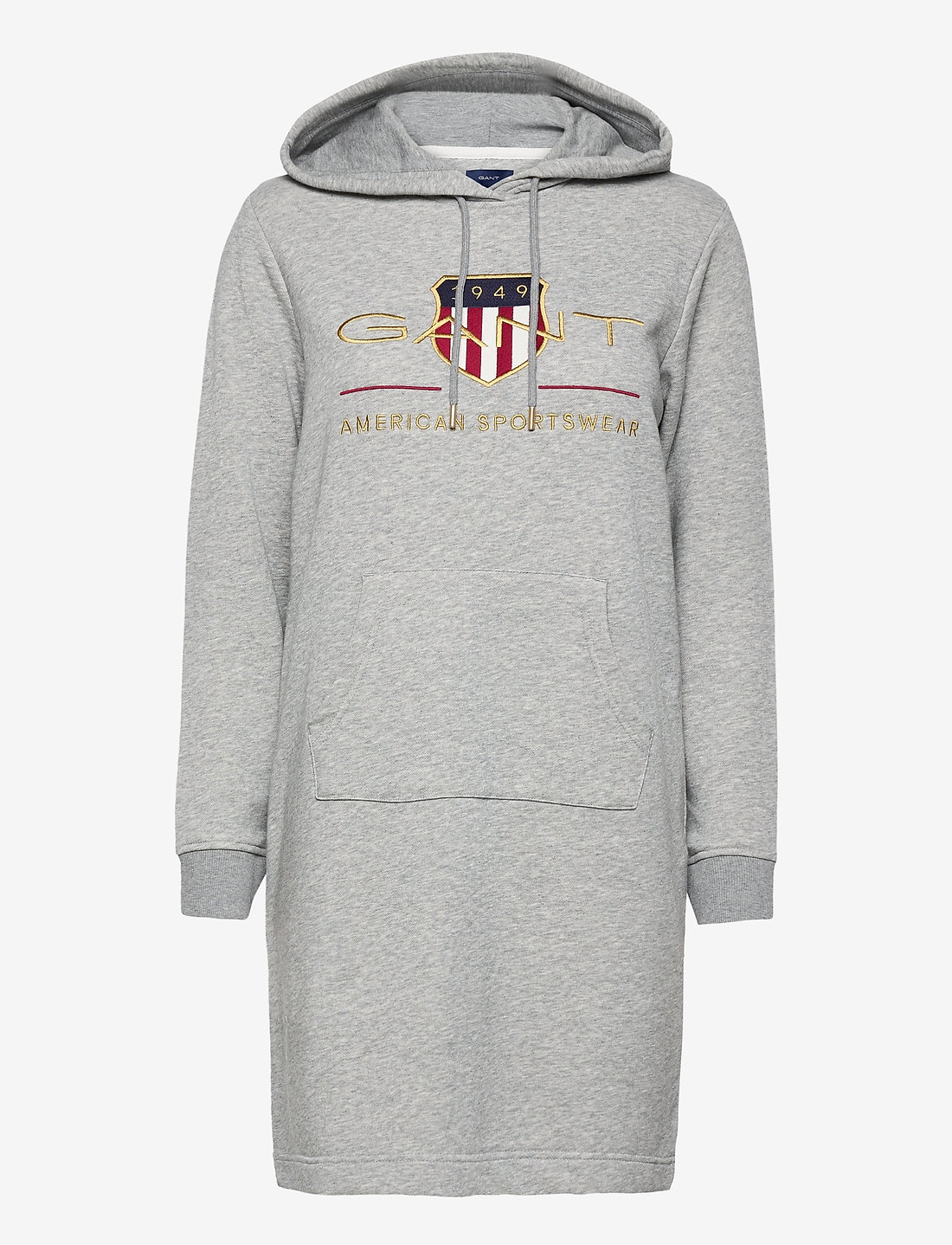 GANT Archive Shield Hoodie Dress Short Dresses Boozt
