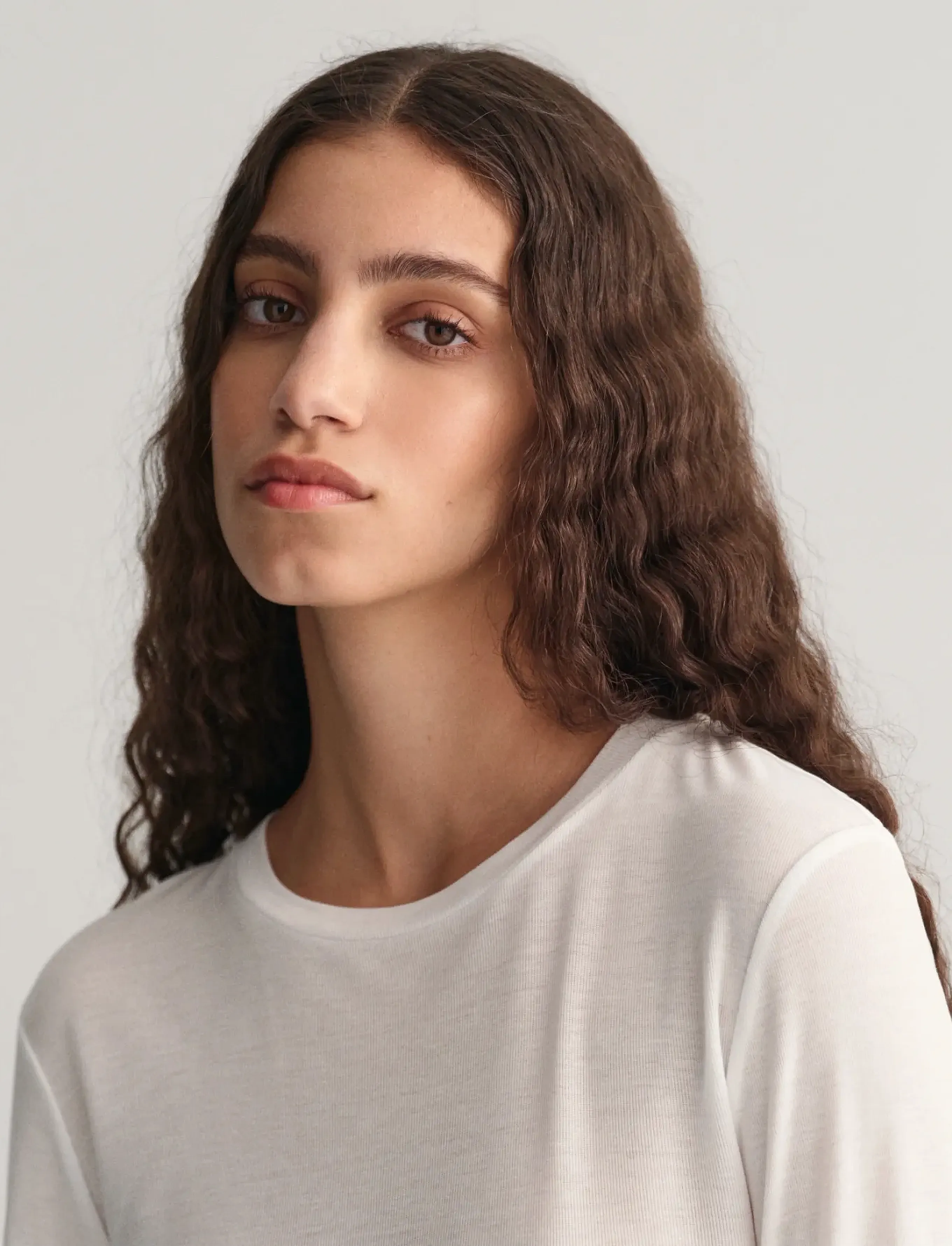 Gant Slim Lightweight Ls T-Shirt dam – bild 7