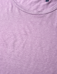 GANT - D2. LINEN SS T-SHIRT - t-shirts - crocus purple - 2