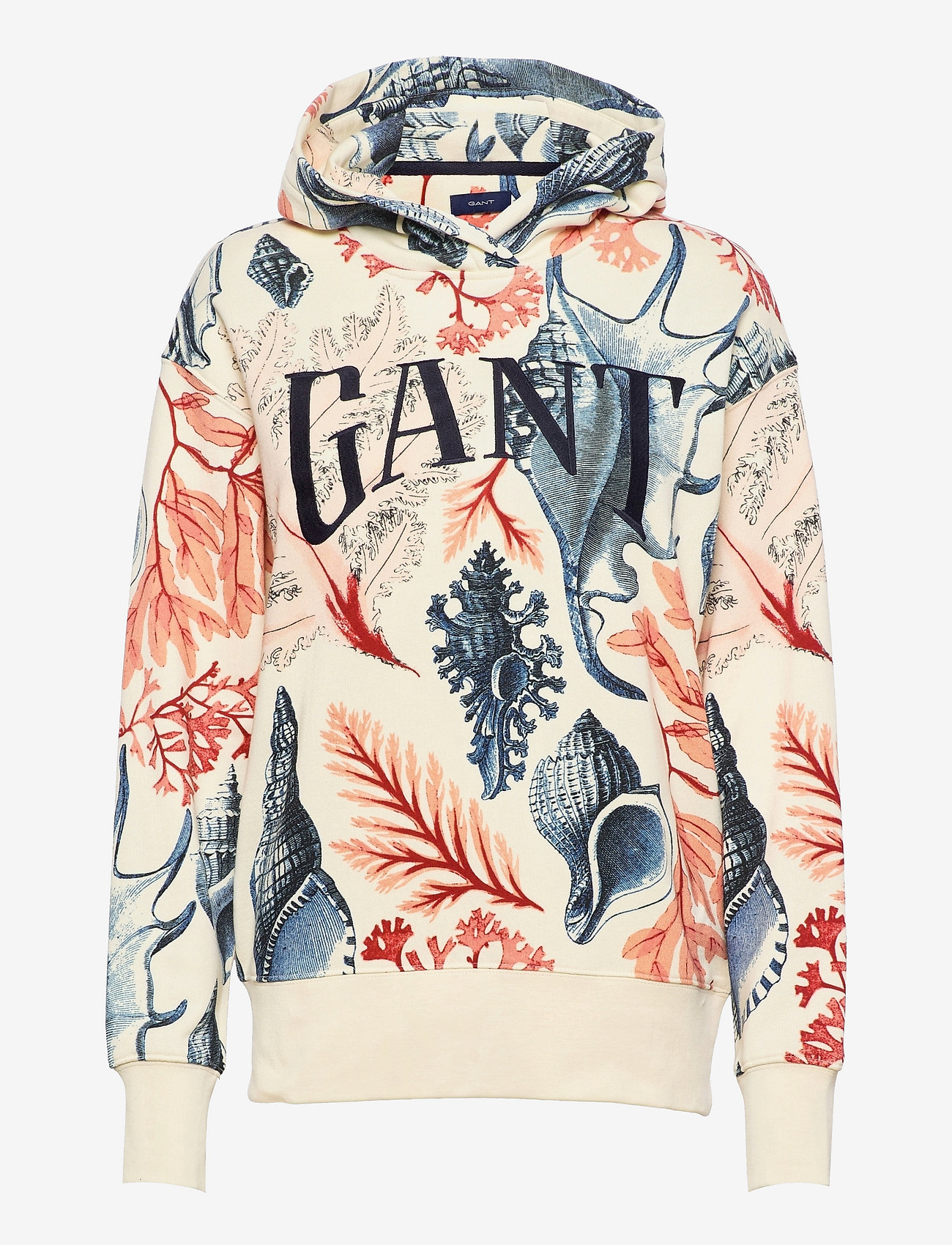 GANT - D1. SEASHELL SWEAT HOODIE - cream - 0