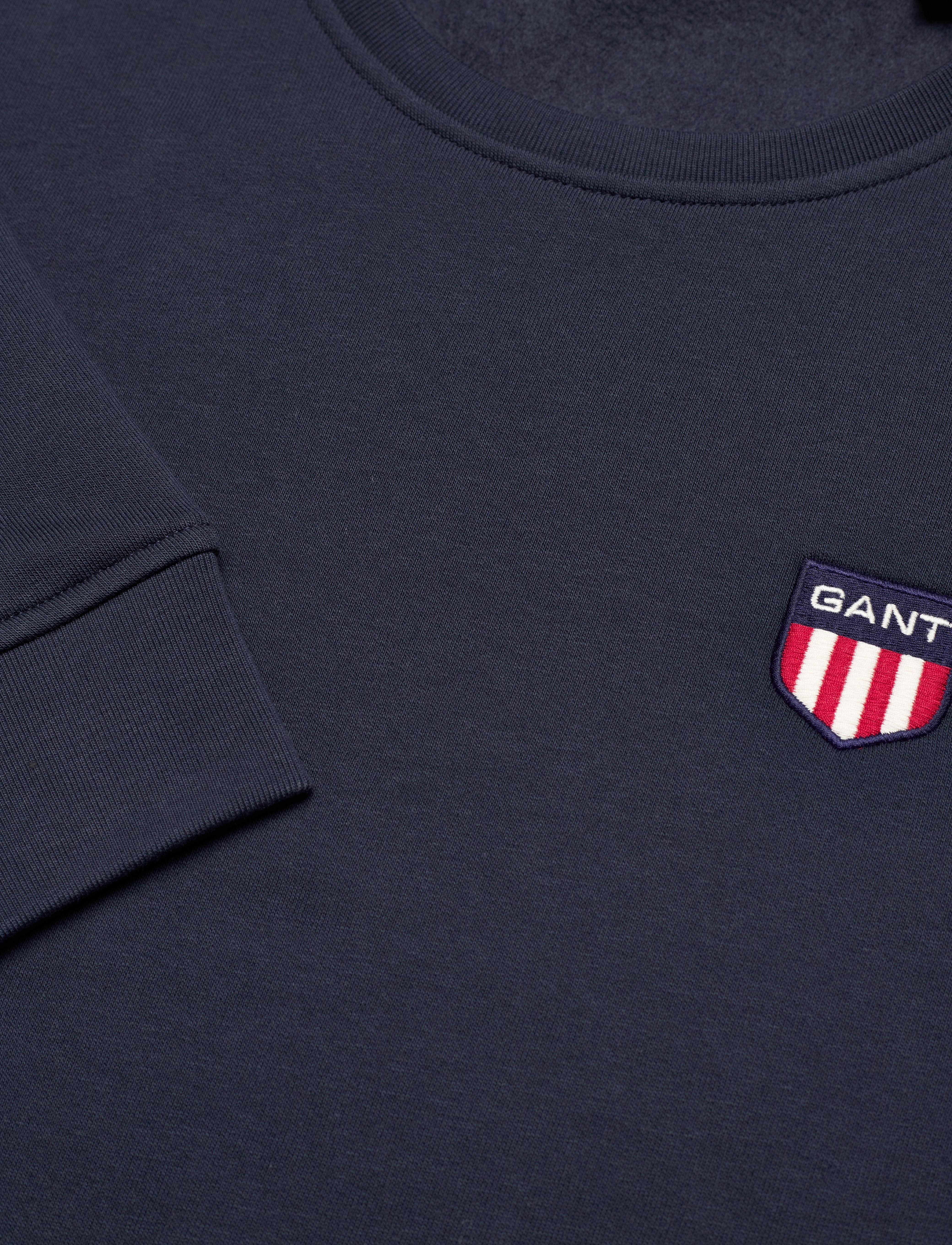 GANT - REG RETRO SHIELD C-NECK SWEAT - marine - 2