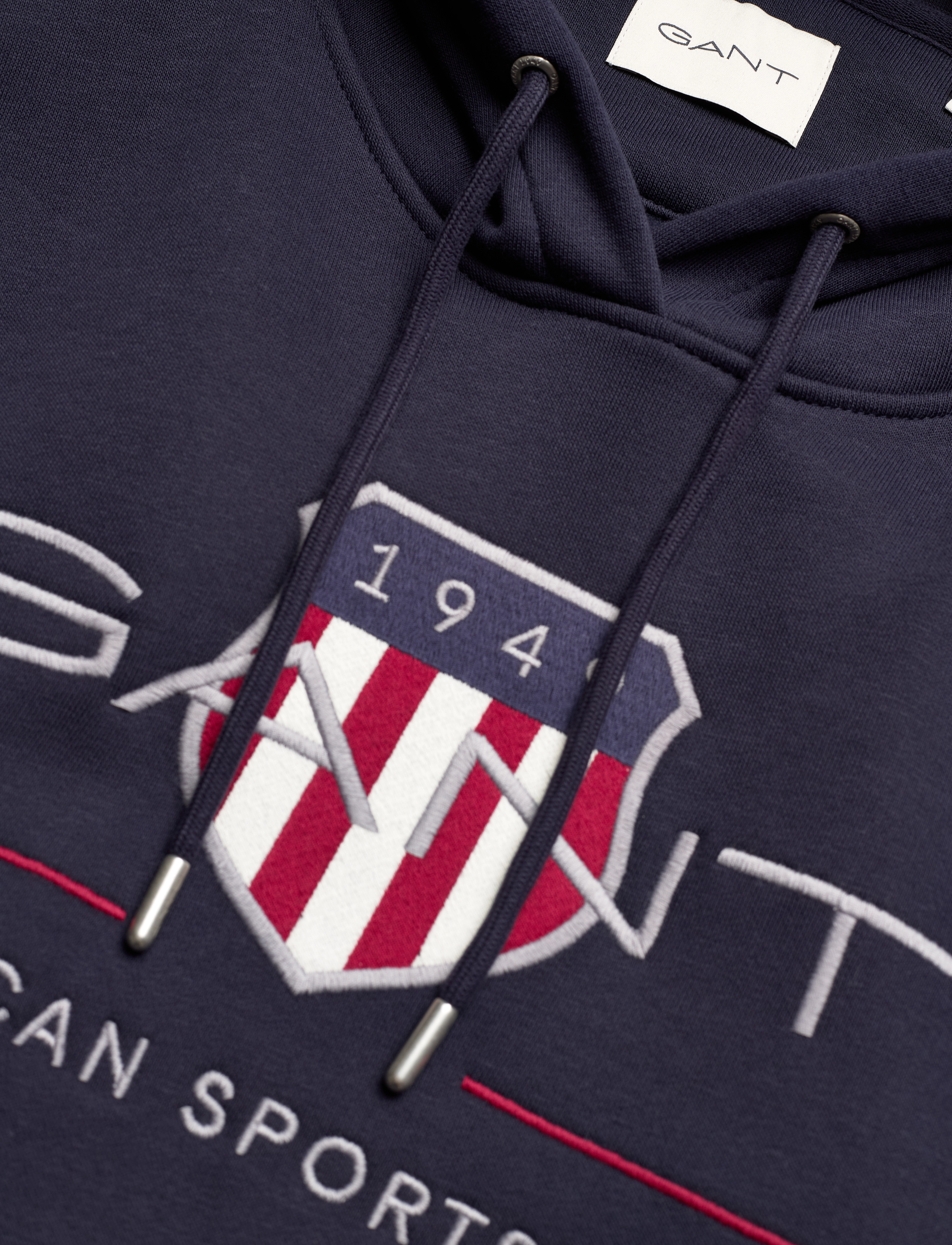 GANT - REL ARCHIVE SHIELD HOODIE - evening blue - 2