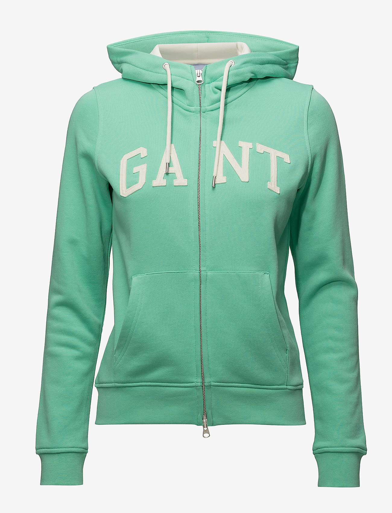 GANT - O1. ARCH LOGO HOODIE - spearmint - 0
