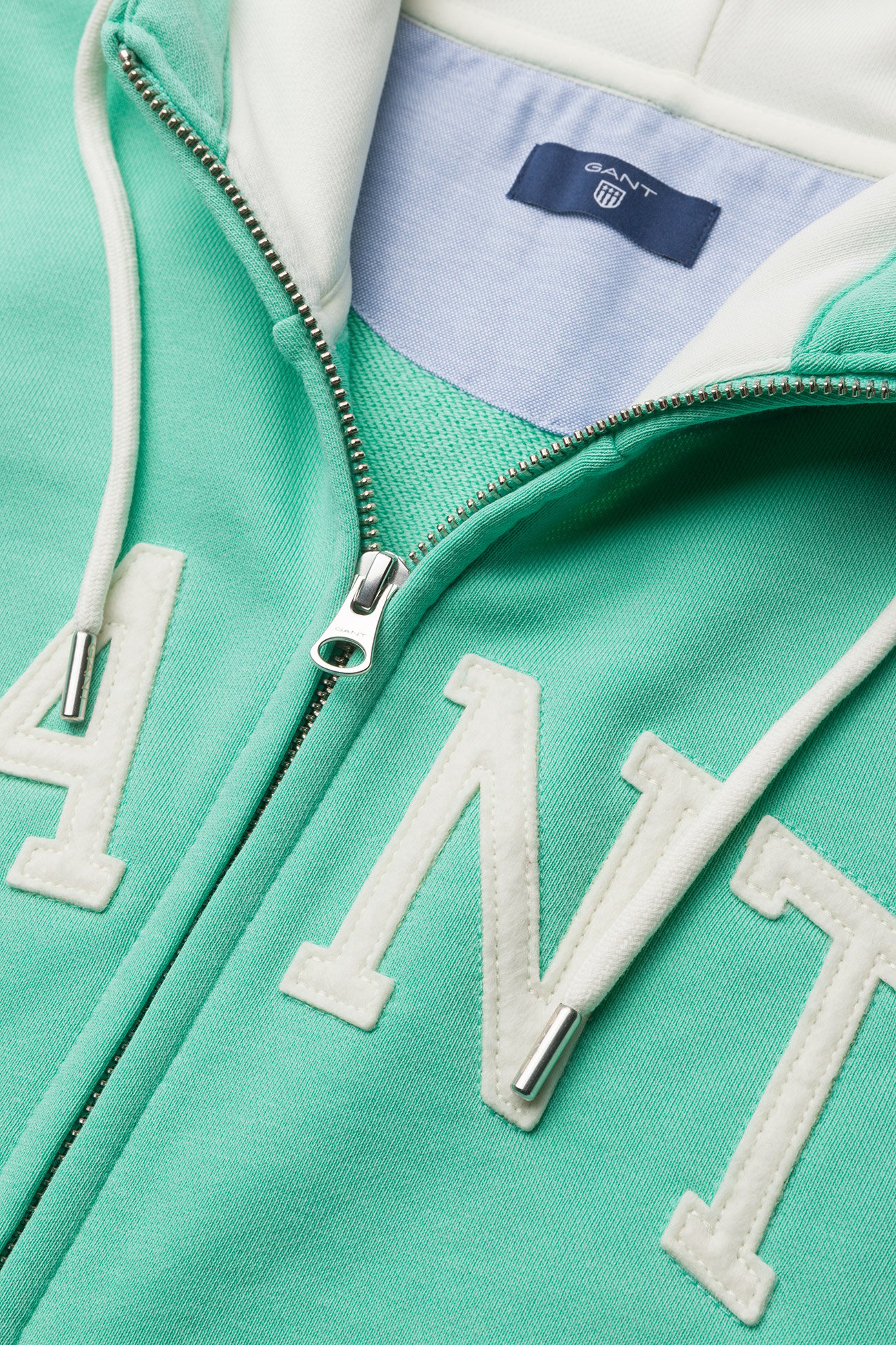 GANT - O1. ARCH LOGO HOODIE - spearmint - 2