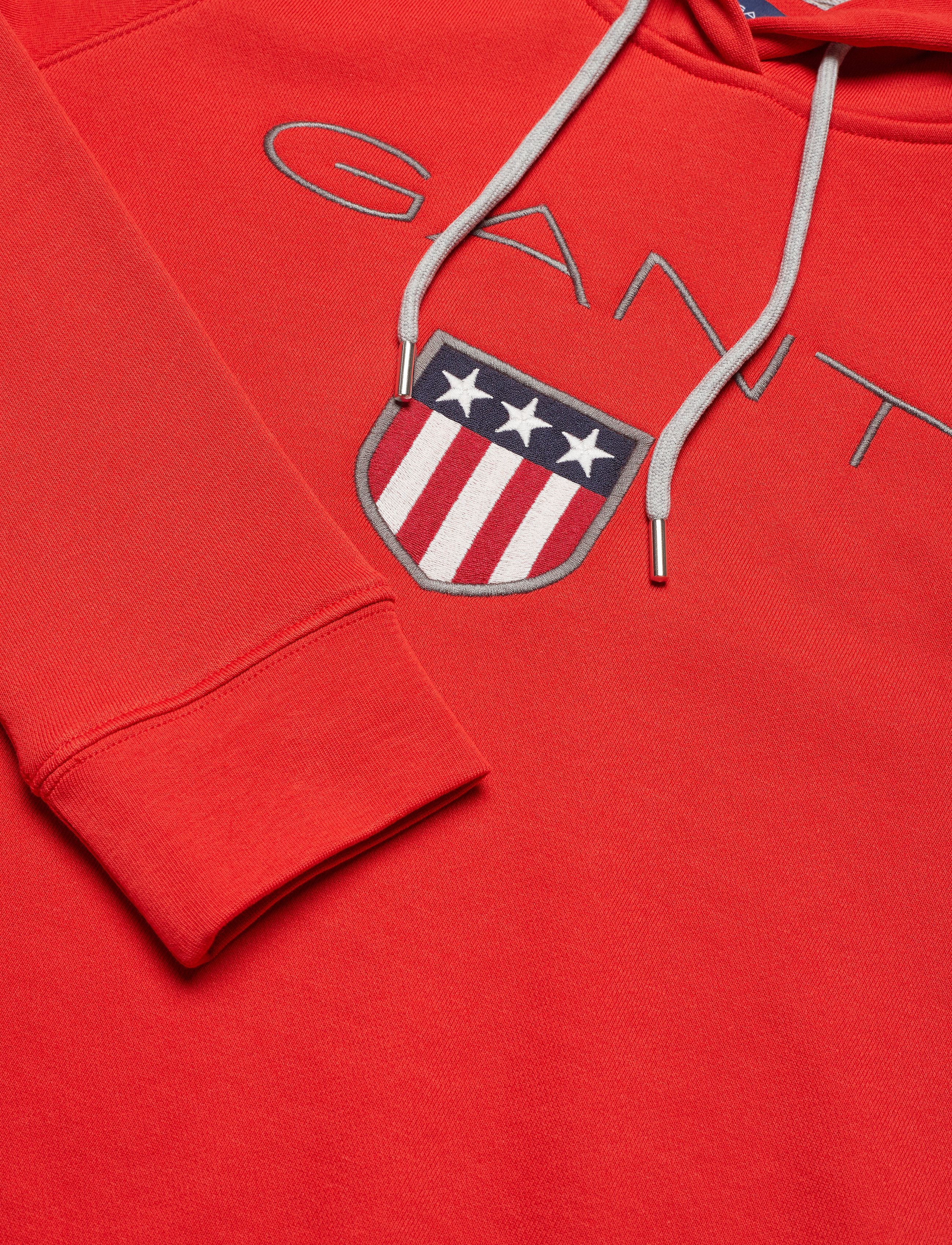 GANT - GANT SHIELD SWEAT HOODIE - blood orange - 2