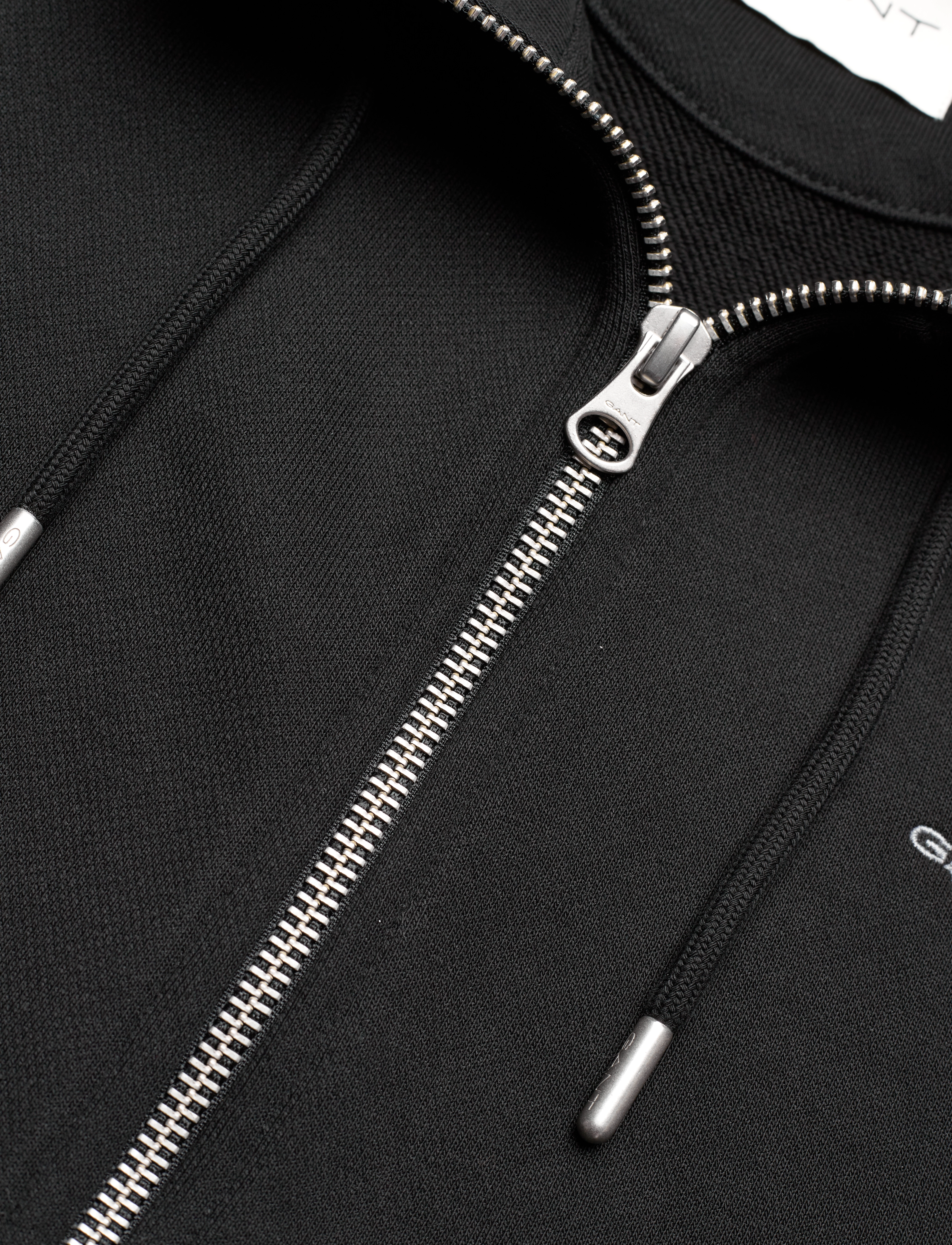 GANT - REL SHIELD ZIP HOODIE - black - 2